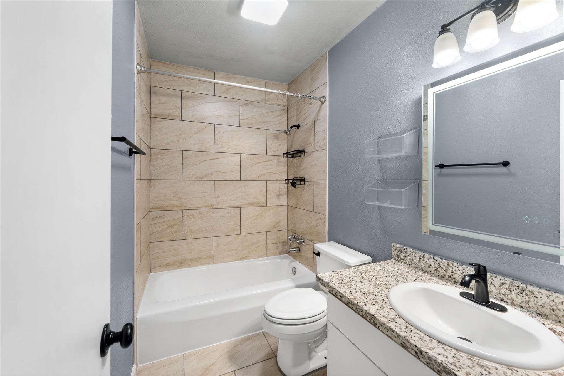 Updated secondary bathroom