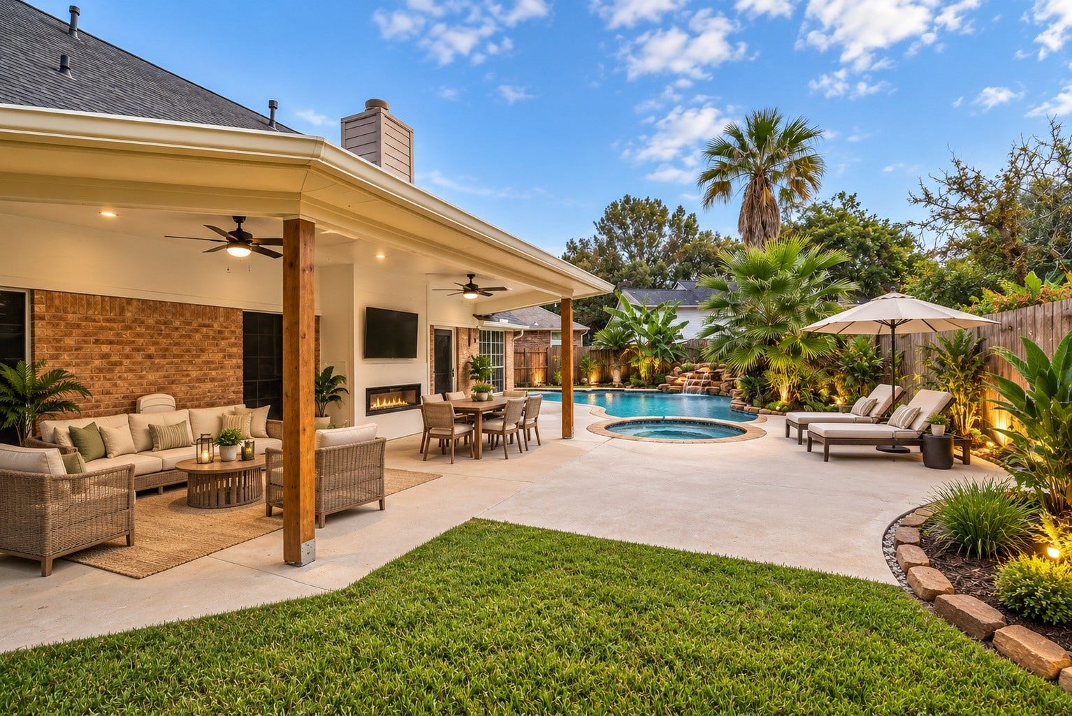 2915 Jane Long League Drive, Richmond, TX 77406 OUT DOOR LIVING Virtually Staged