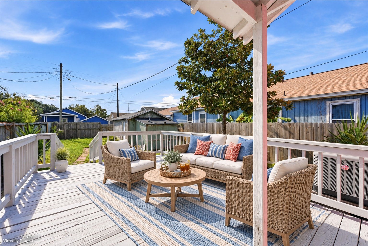 4823 Bernardo De Galvez, Galveston, TX 77551 Virtually staged.