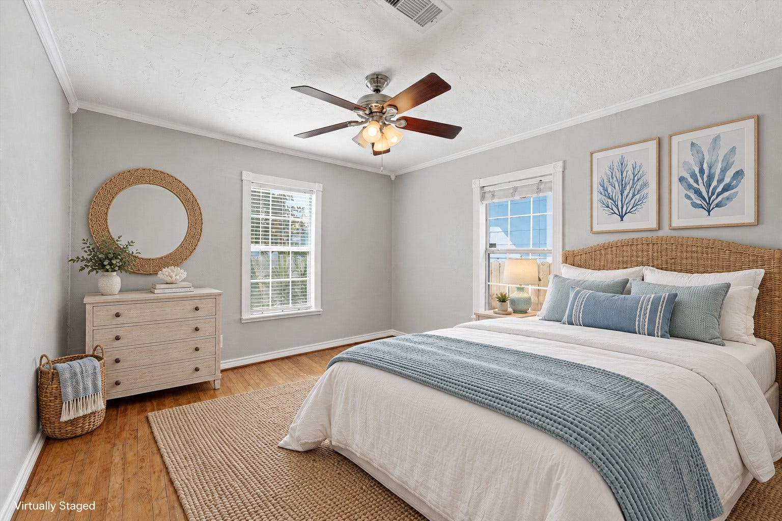 4823 Bernardo De Galvez, Galveston, TX 77551 Virtually staged.