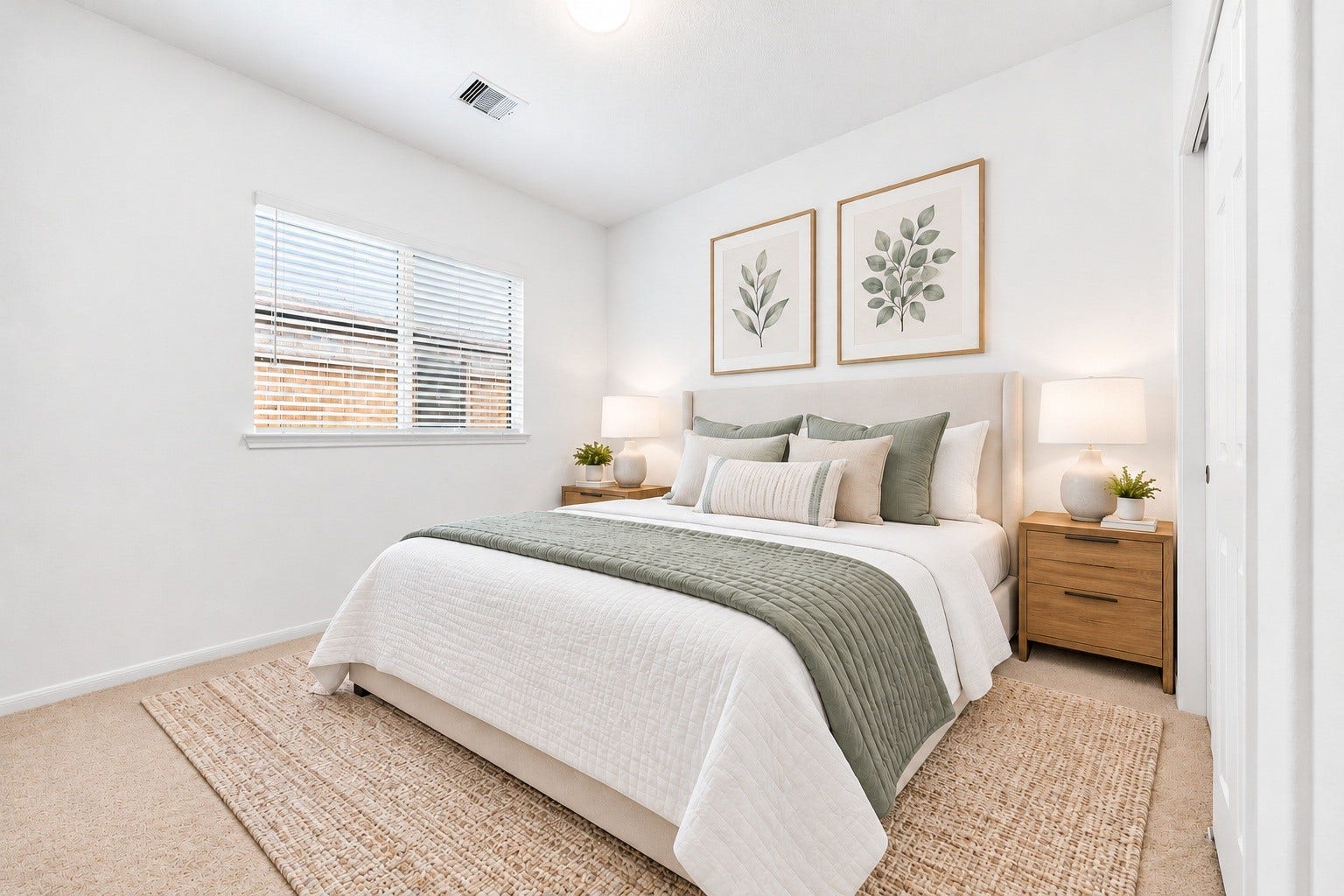 26311 Smokey Valley Lane, Katy, TX 77494 Freshly painted and ready to personalize, this secondary bedroom offers plush carpet, a closet, and a window with new blinds. Virtually staged.