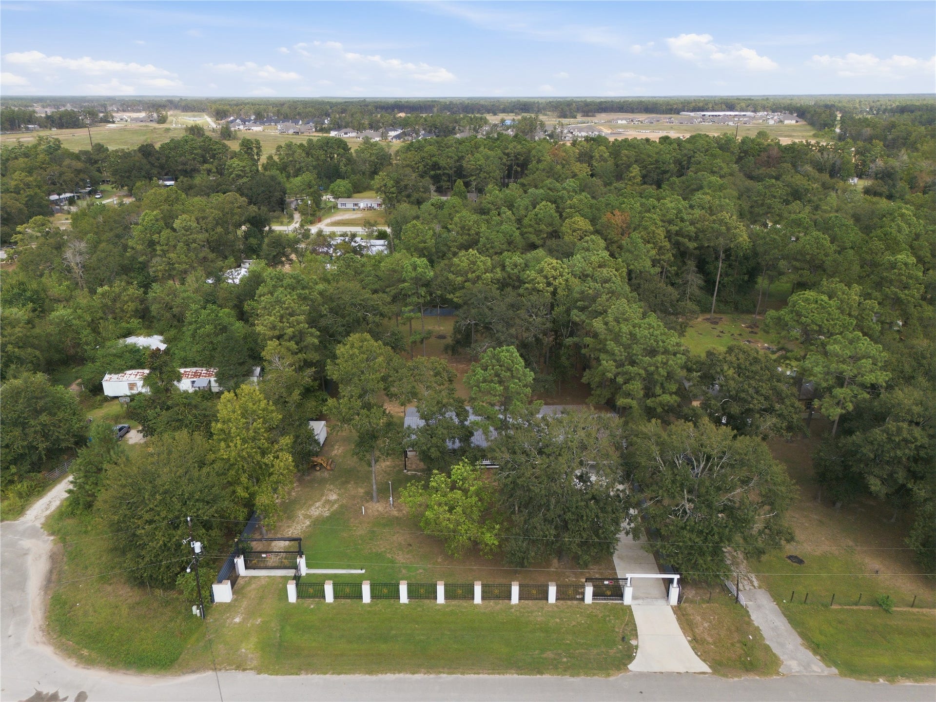 16919 Young Sam Road, Conroe, TX 77302 Aerial