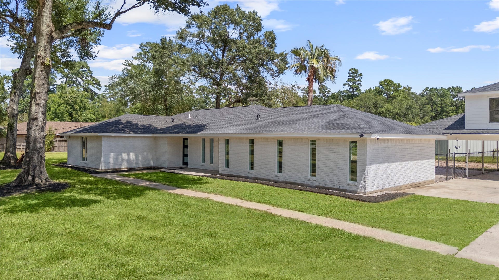 12019 Beth Lane, Magnolia, TX 77354 ROOF only 2 years old, completely redone to the studs, New Windows (tempered & double paned), Pex Plumbing, New Electrical. MOVE IN READY! Make this COMPOUND yours and get the best of both worlds with secluded private and unrestricted Luxury living****LOCATION**** JUST MINUTES TO 99, 249, WOODLANDS. Zoned to Highly sought schools Tomball ISD.