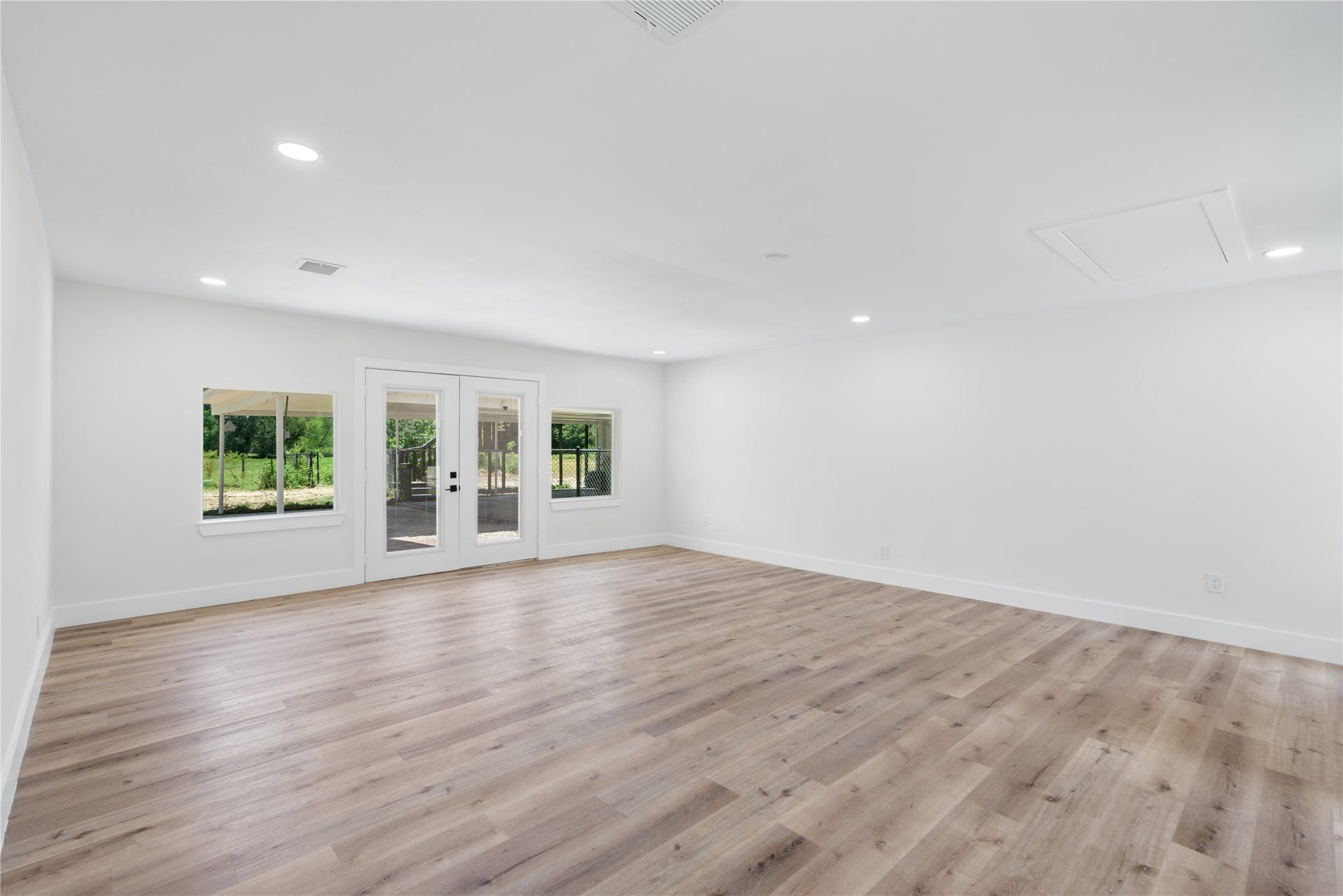 12019 Beth Lane, Magnolia, TX 77354 BONUS ROOM-GAME ROOM, LOTS OF OPTIONS. With direct access to the enormous backyard through the French doors.