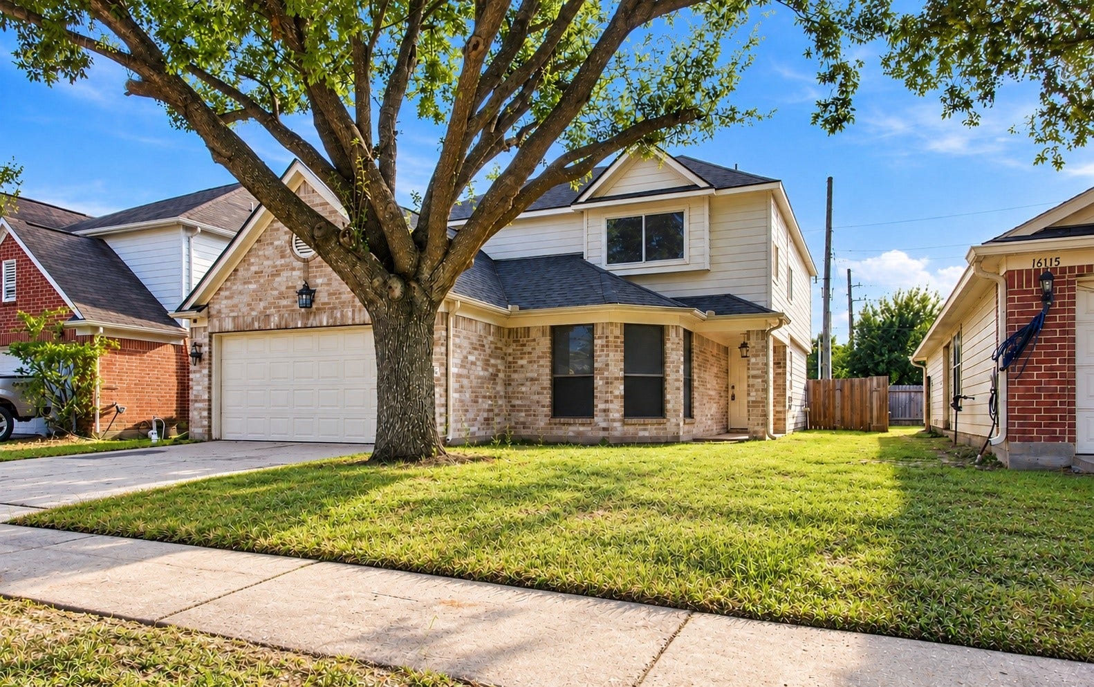 16111 Wisteria Hill Street, Houston, TX 77073 Another Angle of the exterior of the home!