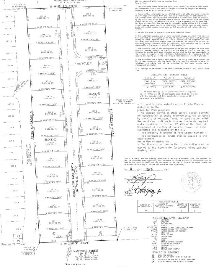 Property photo for 2120 Mansfield Street, Houston, TX