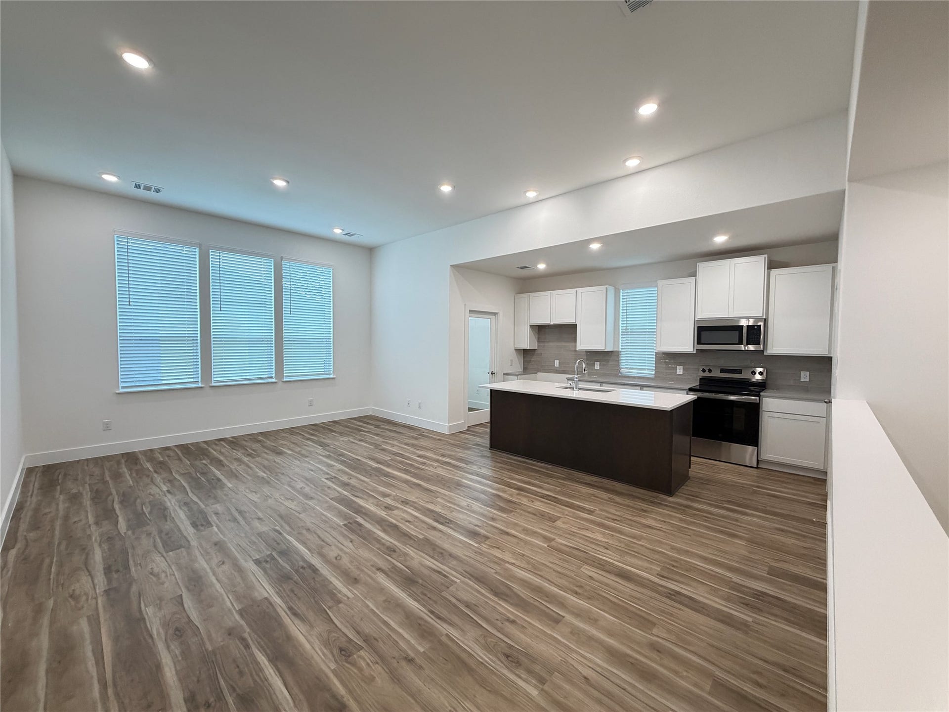 ...and bright open concept
