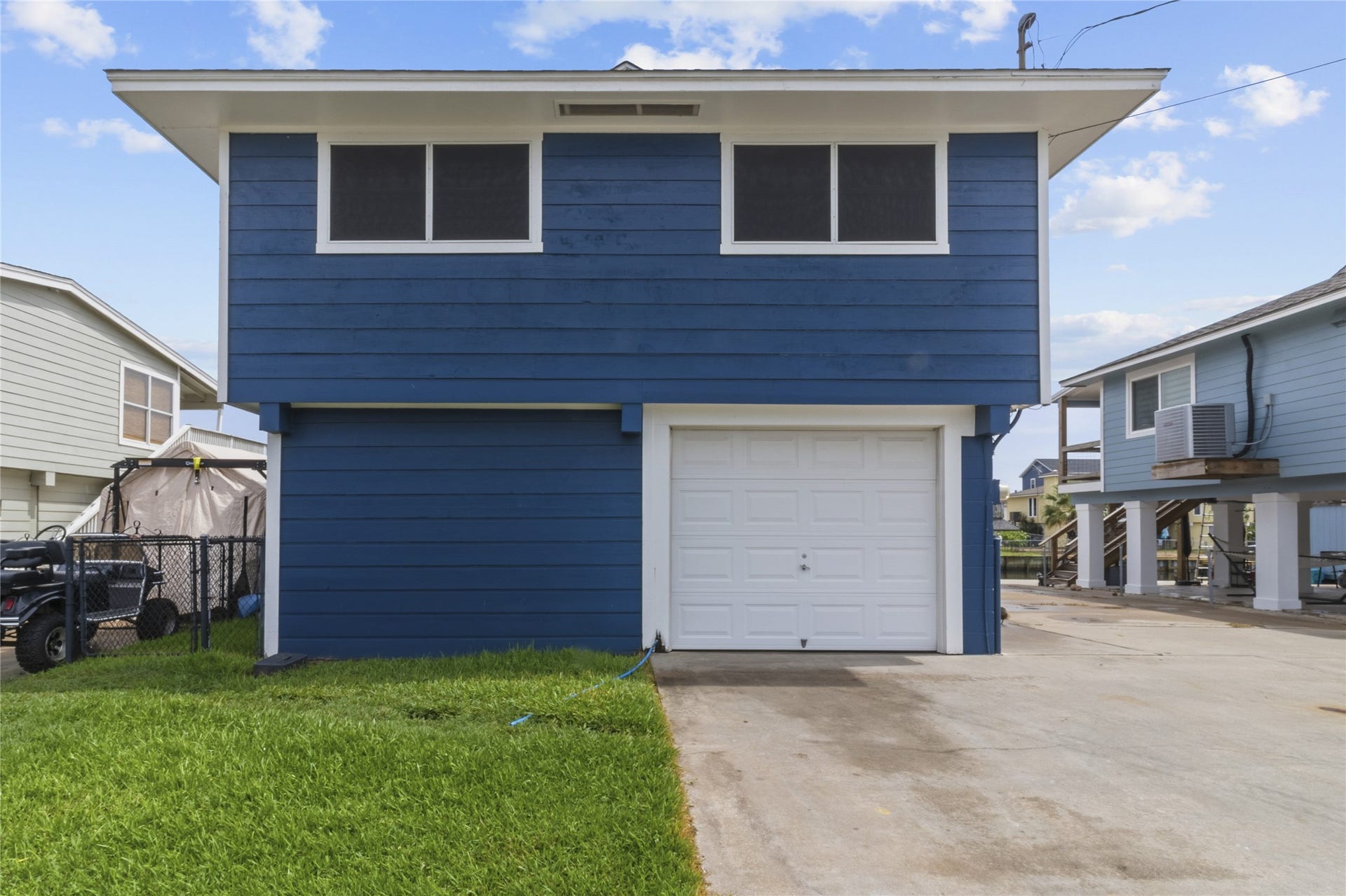 250 Barracuda Street, Bayou Vista, TX 77563 Street side/back of home