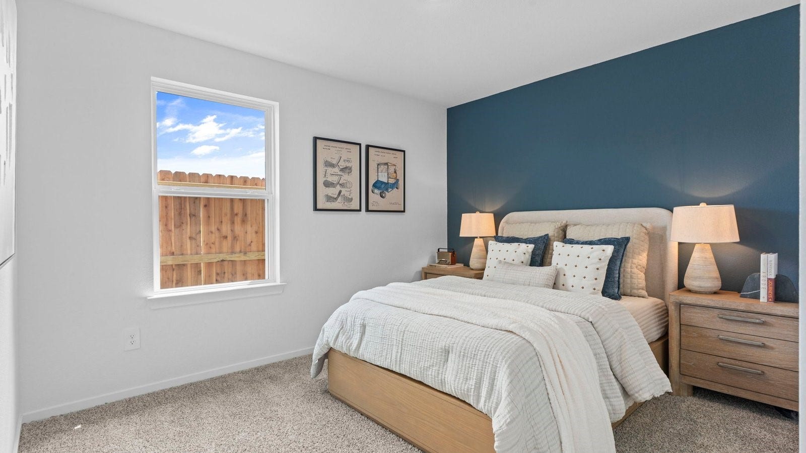 3505 Horseshoe Trail Road, League City, TX 77511 A second bedroom with carpet flooring and a separate closet