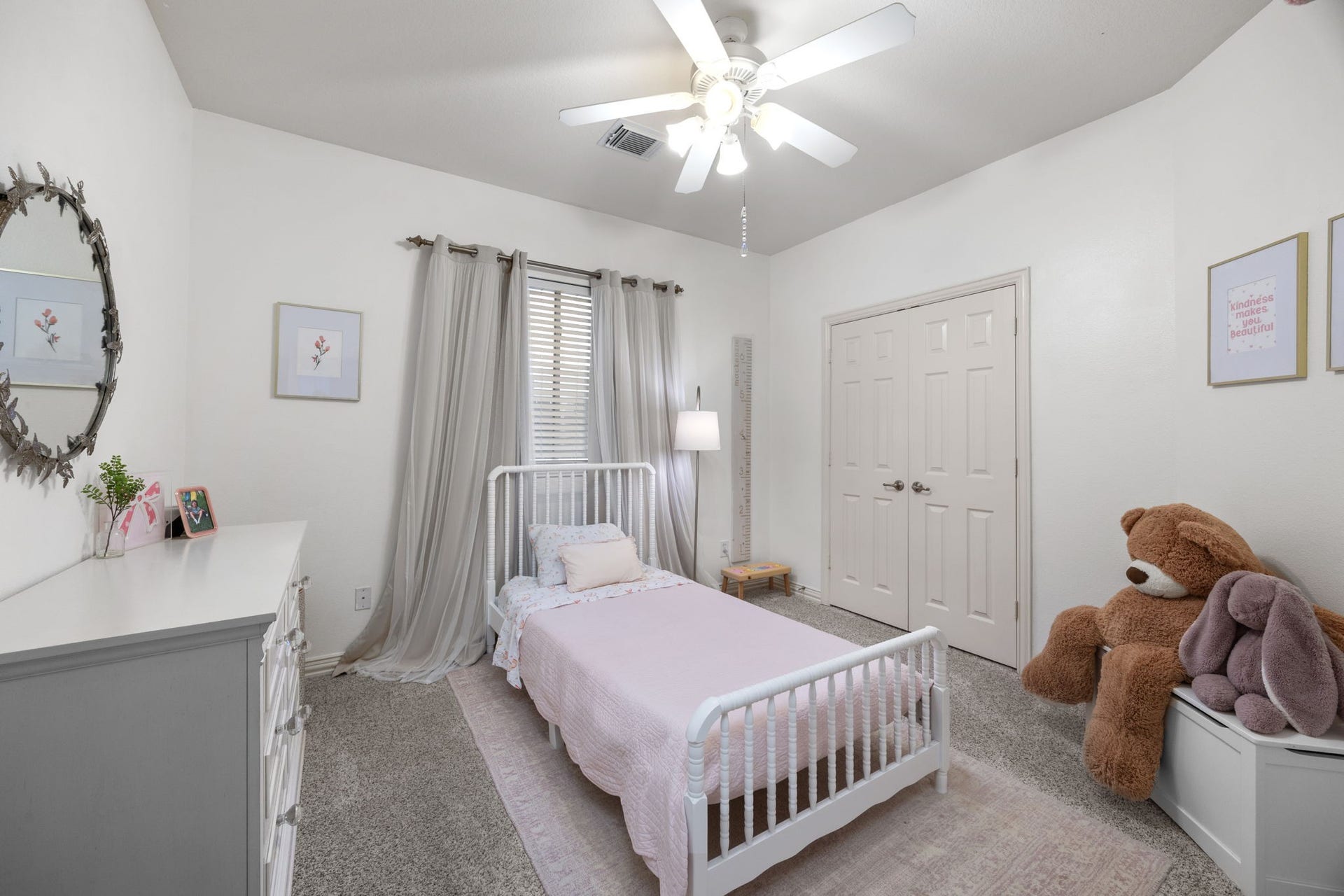 26823 Sandy Arbor Lane, Katy, TX 77494 Second secondary bedroom in this wing features a spacious layout and generous closet storage.