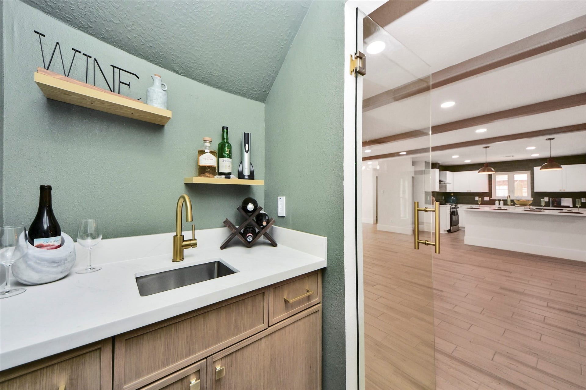 1706 Durfey Lane, Katy, TX 77449 Wine room