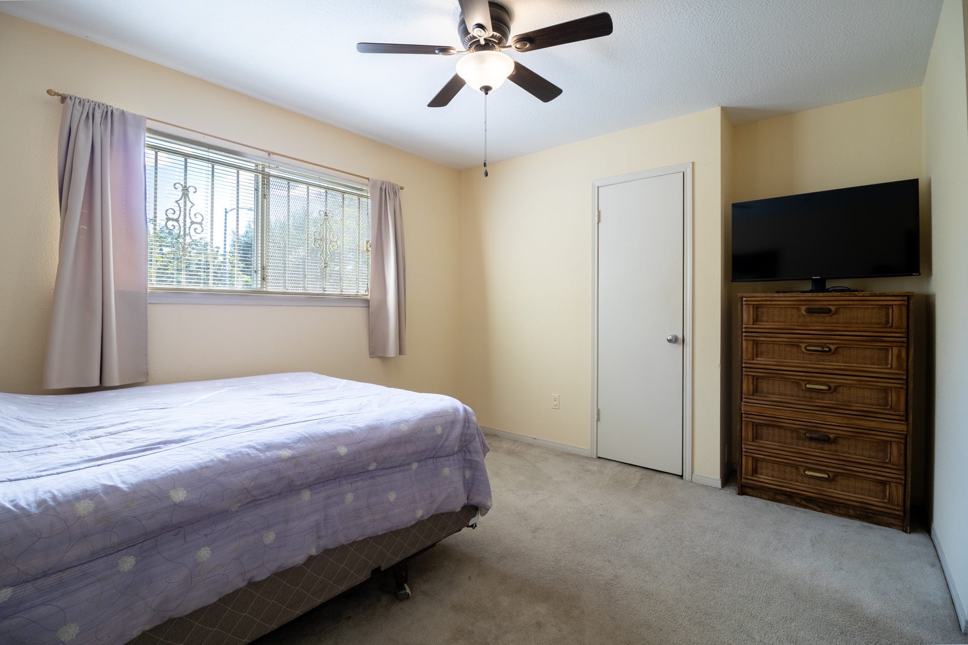 Another view of that bedroom, create a comfortable personal retreat with space for your favorite furnishings and everyday essentials.