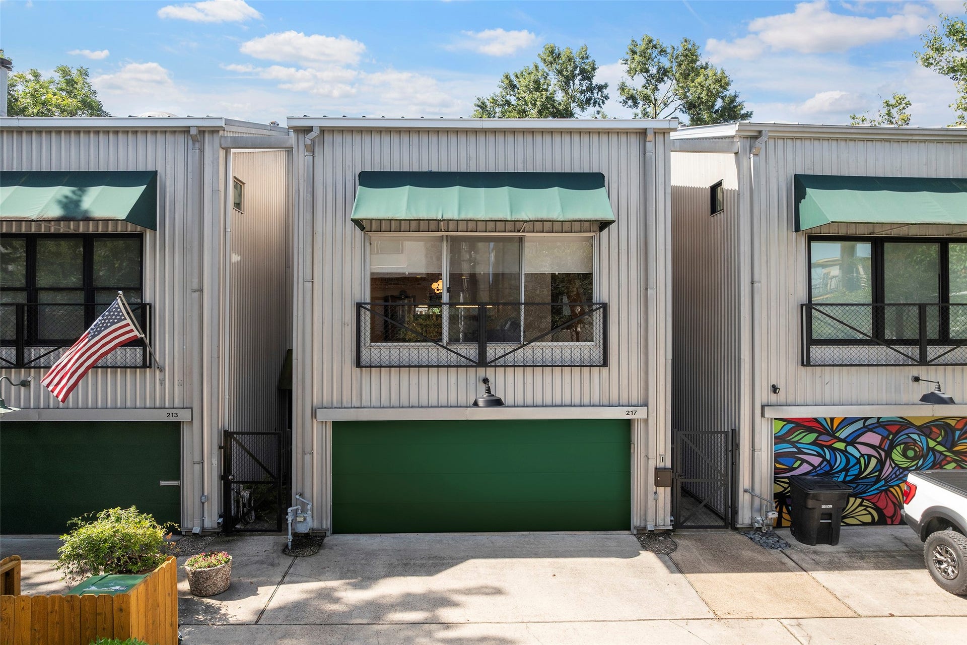 Stand alone home. No shared walls. Large driveway for off street parking.