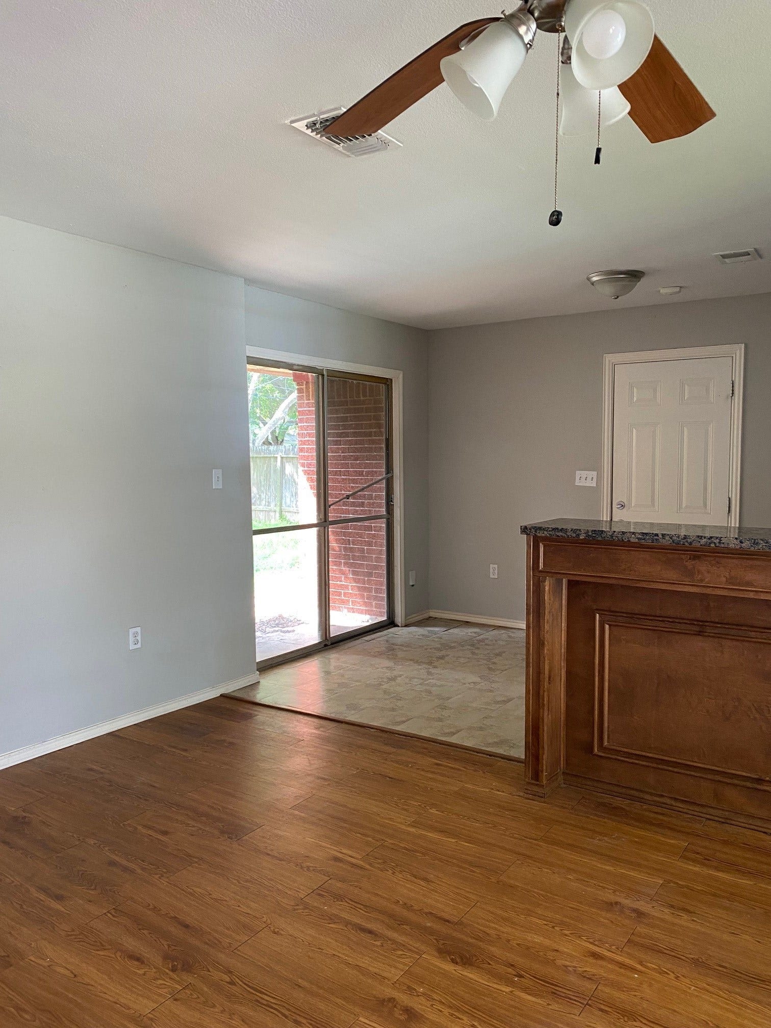 1809 W 8th Street, Freeport, TX 77541 View from Family Room to Dining Area