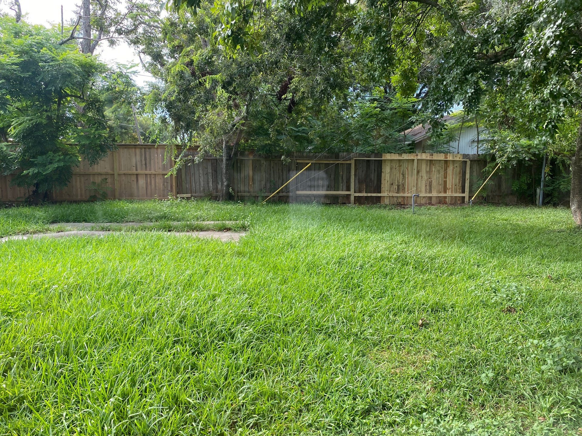 1809 W 8th Street, Freeport, TX 77541 Fence in Back Yard Repaired