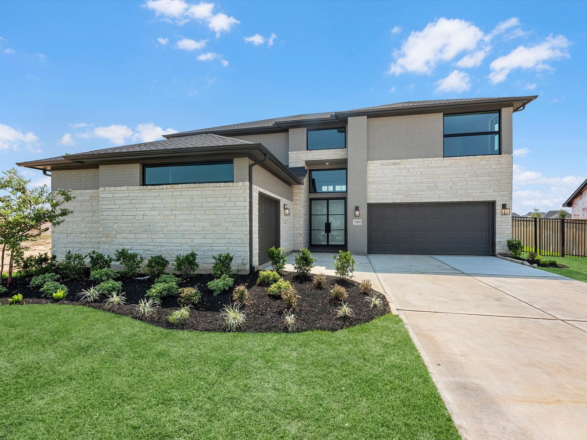 27415 Lantana Haven Lane, Hockley, TX 77447 Move-In Ready! Westin Homes | Dawson New Construction. Grass is digitally enhanced.