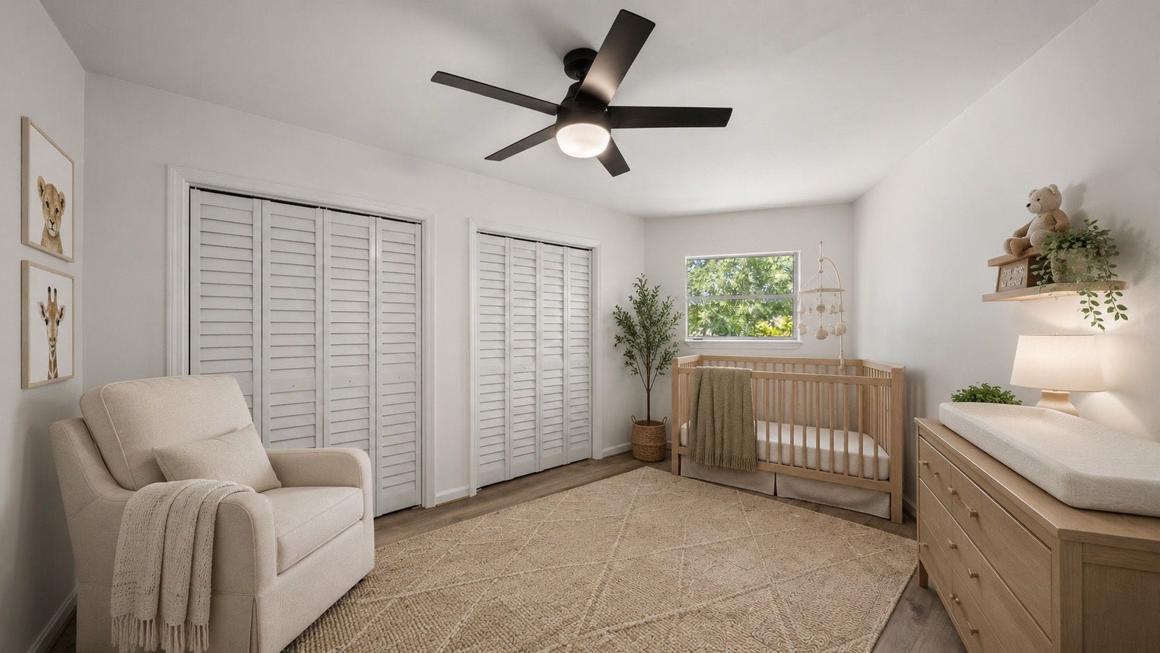 15502 Kitty Hawk Drive, Waller, TX 77484 Staged Bedroom 4 bedroom 4 is on other end of home great as a Guest room next to New Bathroom, Laundry and kitchen.