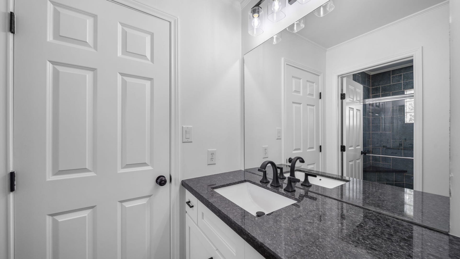 15502 Kitty Hawk Drive, Waller, TX 77484 Bathroom #2 separate shower area includes linen closet
