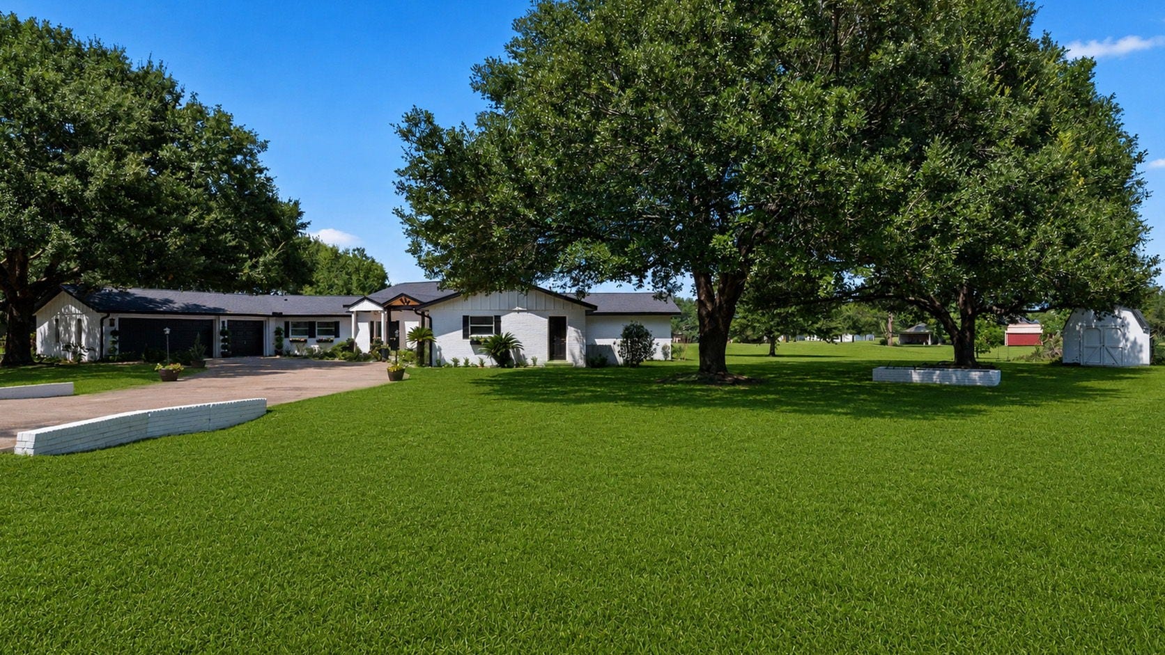 15502 Kitty Hawk Drive, Waller, TX 77484 No more parking on the street. Long wide Driveway will allow your guests to have a parking place