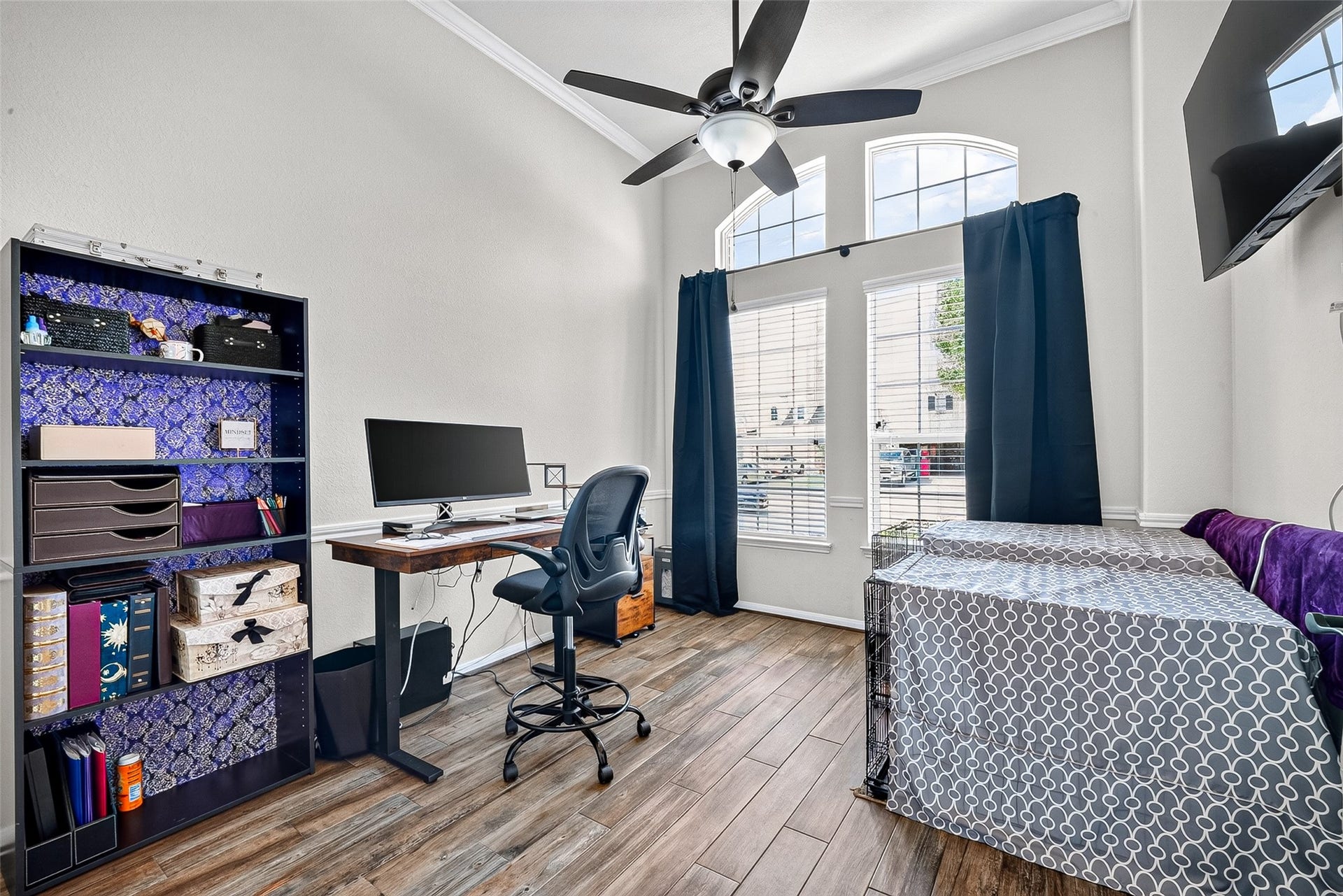 2414 Alexandra, Deer Park, TX 77536 Adaptable Room That Transitions Easily Between a Bedroom and a Home Offie