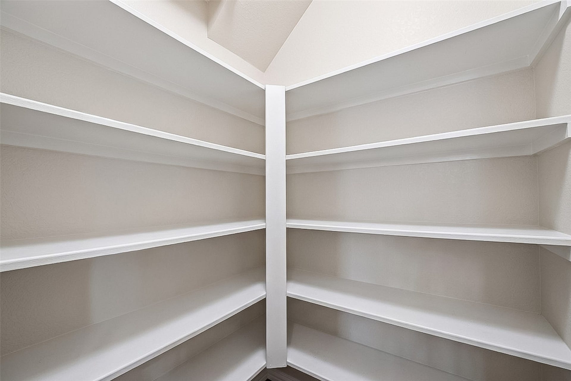 2414 Alexandra, Deer Park, TX 77536 Thoughtfully Planned Pantry Enhances Kitchen Organization and Supports a Refined Culnary Workflow