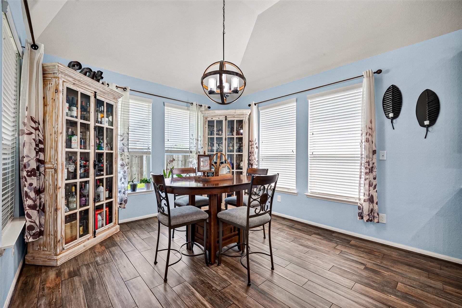 2414 Alexandra, Deer Park, TX 77536 Breakfast Nook Flows Directly To The Outdoor Patio and Backyard
