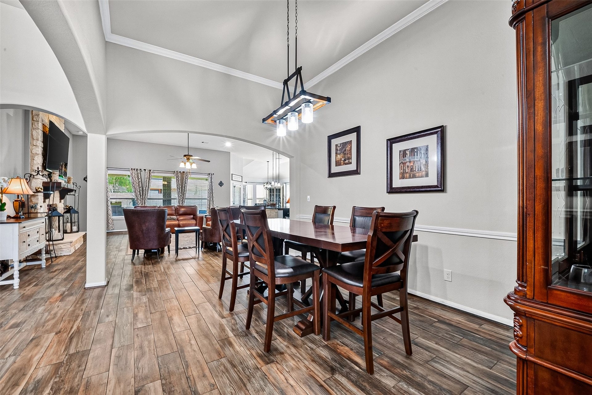 2414 Alexandra, Deer Park, TX 77536 A Cheerful Dining Space Designed For Hosting