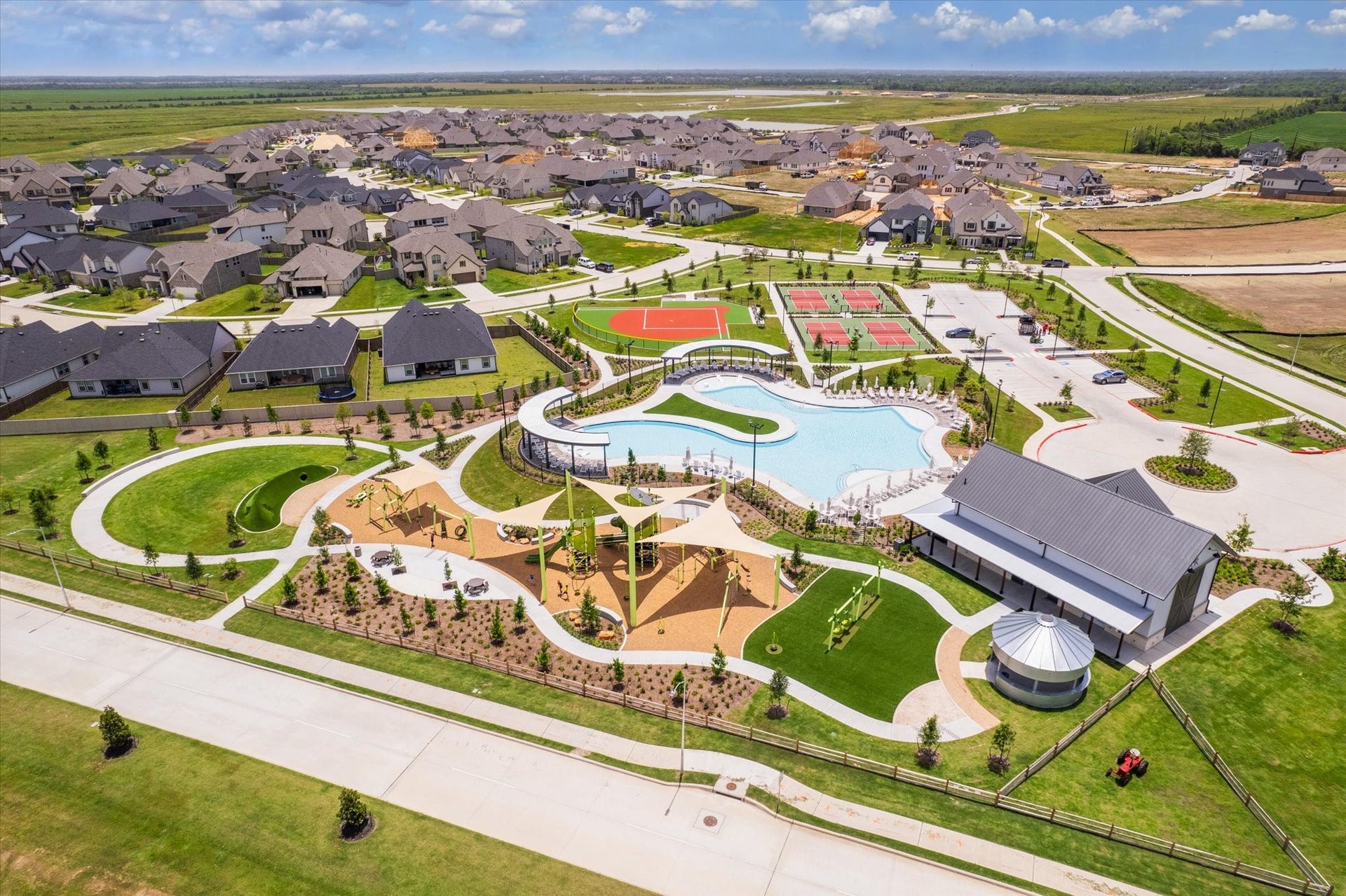 3238 Escobas Lane, League City, TX 77573 Westland Ranch Amenity Center: Your hub for community fun.