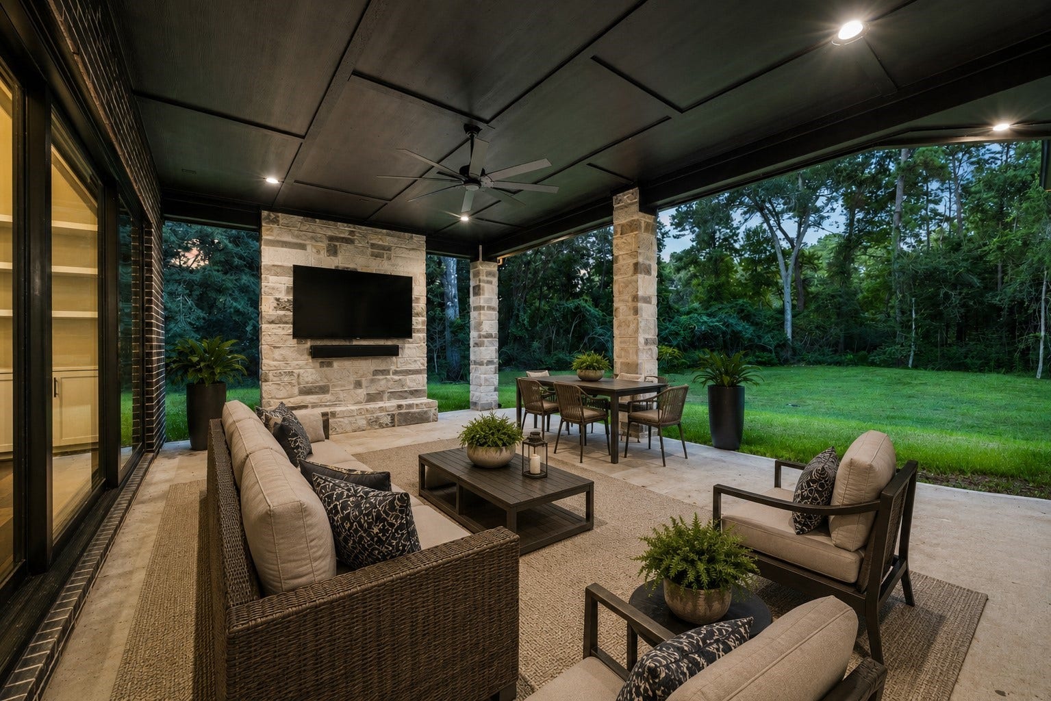 Some images have been virtually staged to illustrate the property's potential use and design possibilities. Furniture, dcor, and the mounted television shown in select photographs are computer-generated and do not represent the current condition of the property.