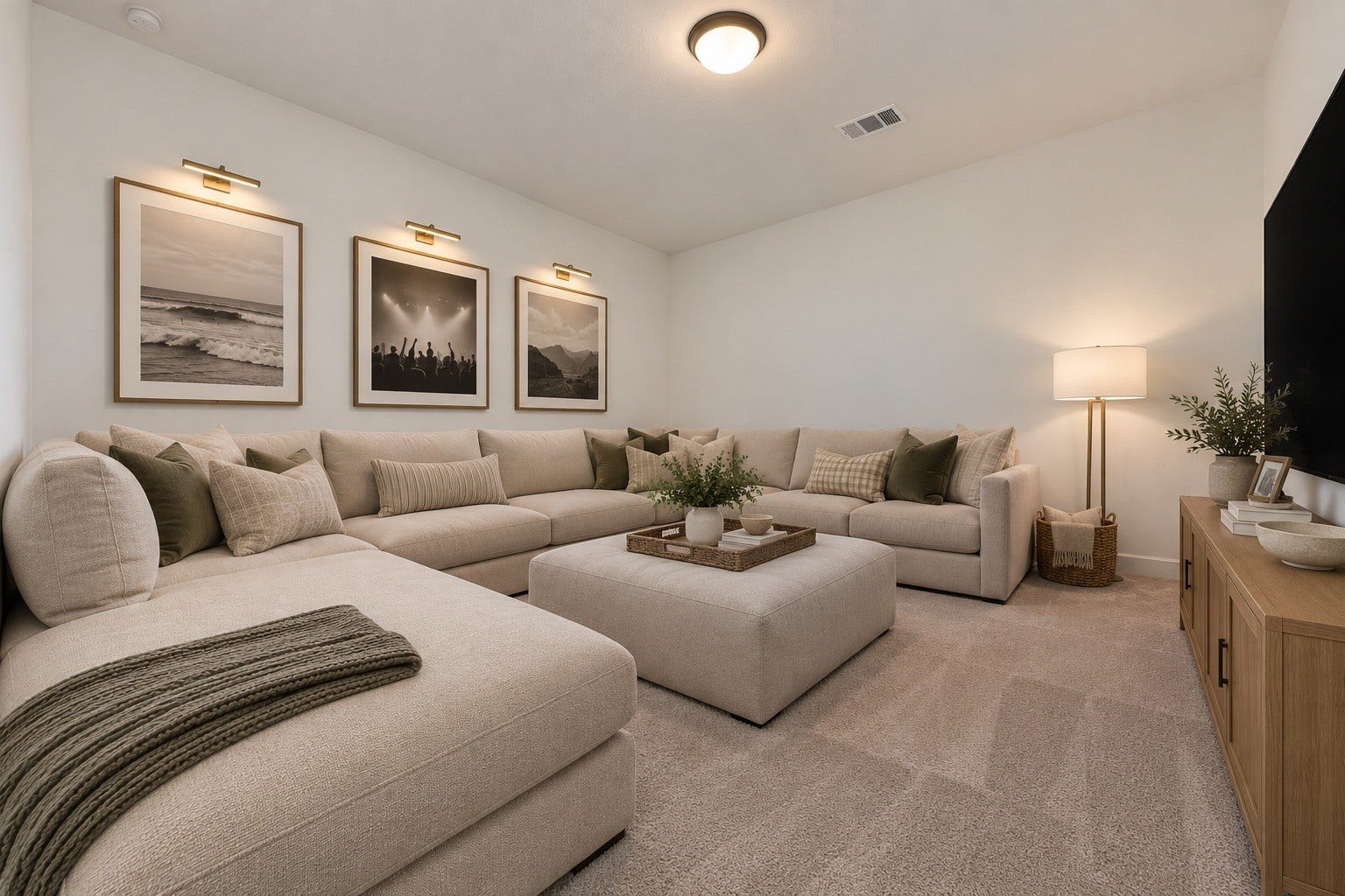 20943 Blooming Shrubs Court, Cypress, TX 77433 Amazing bonus room that can be used as a media room, home gym, playroom, etc. Virtually staged.