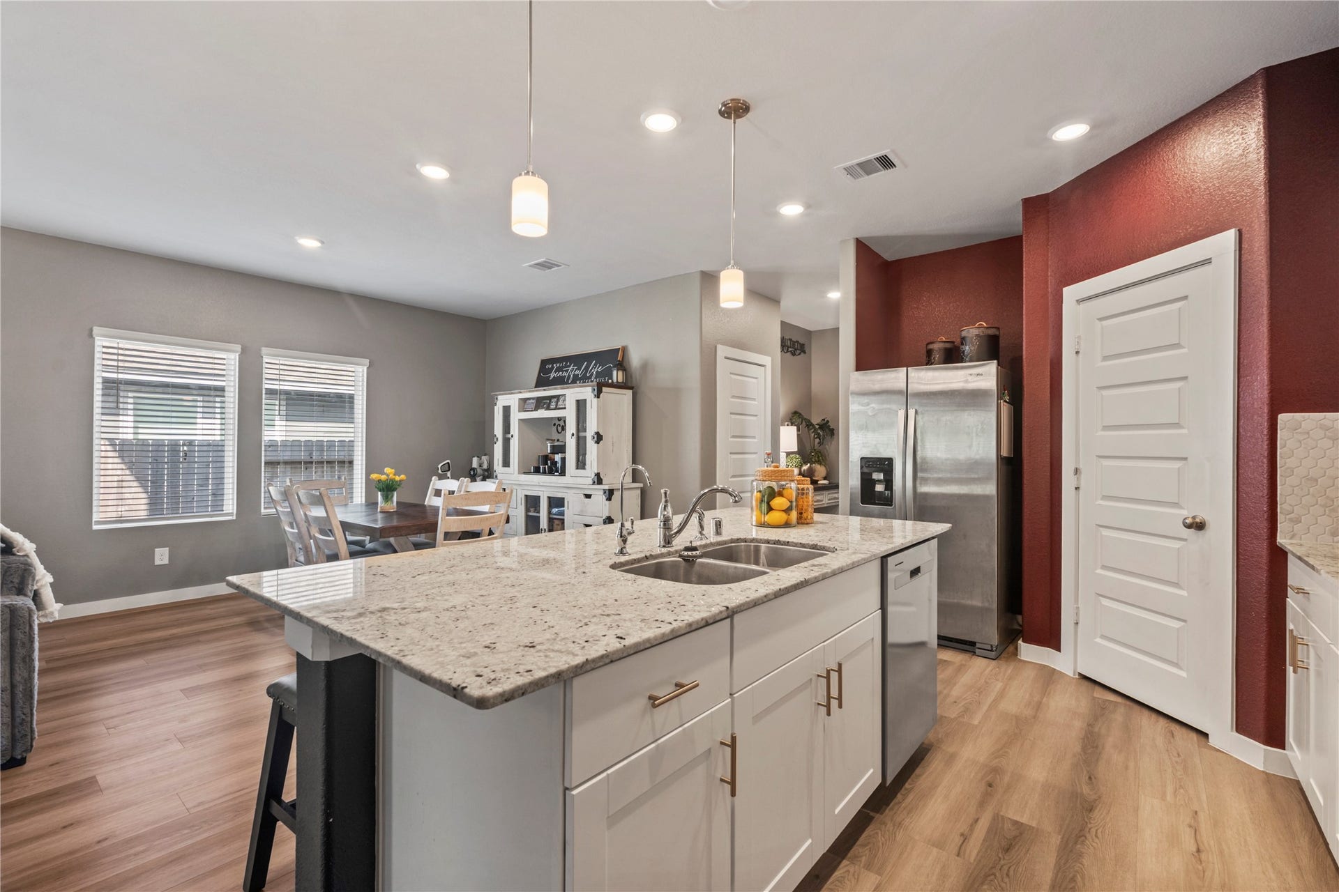 38527 Winding Meadows Drive, Magnolia, TX 77354 Open concept floor plan.