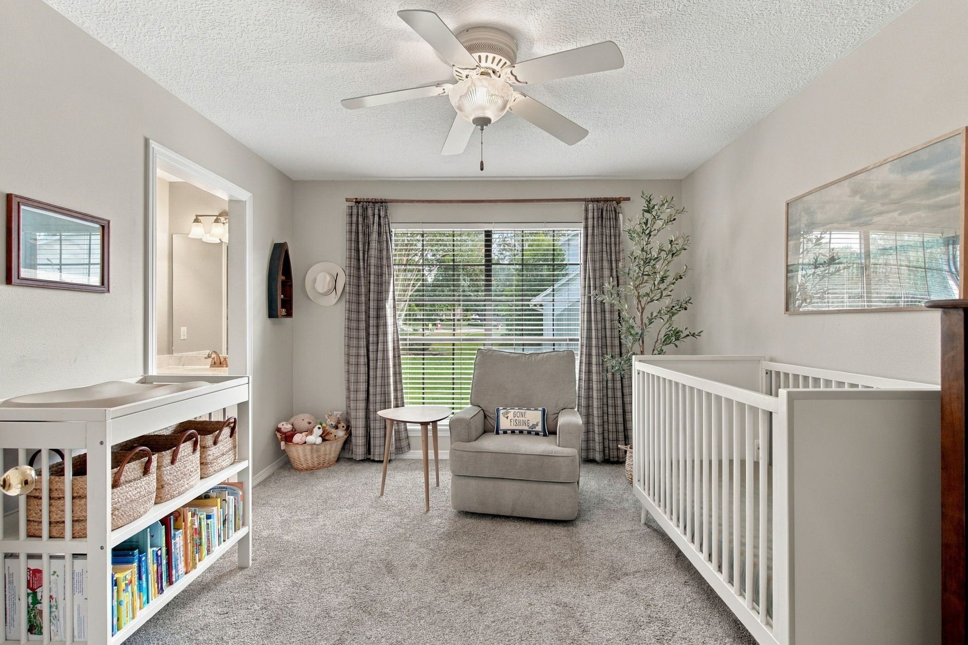 23327 Cannon Creek Trail, Tomball, TX 77377 Secondary bedroom with ample natural light and a walk-in closet.