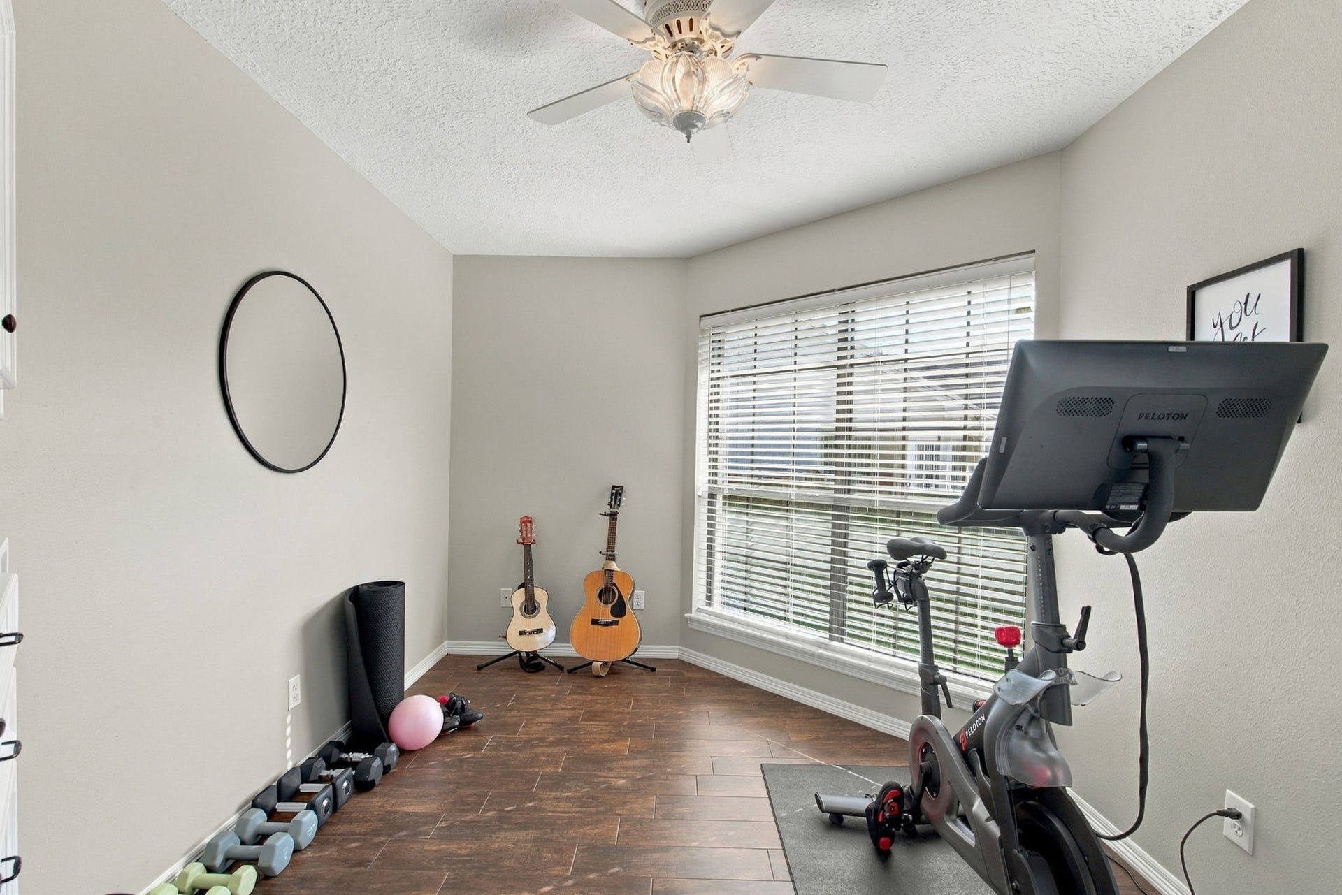 23327 Cannon Creek Trail, Tomball, TX 77377 Flex room off the primary bedroom that is perfect for a workout room or home office.