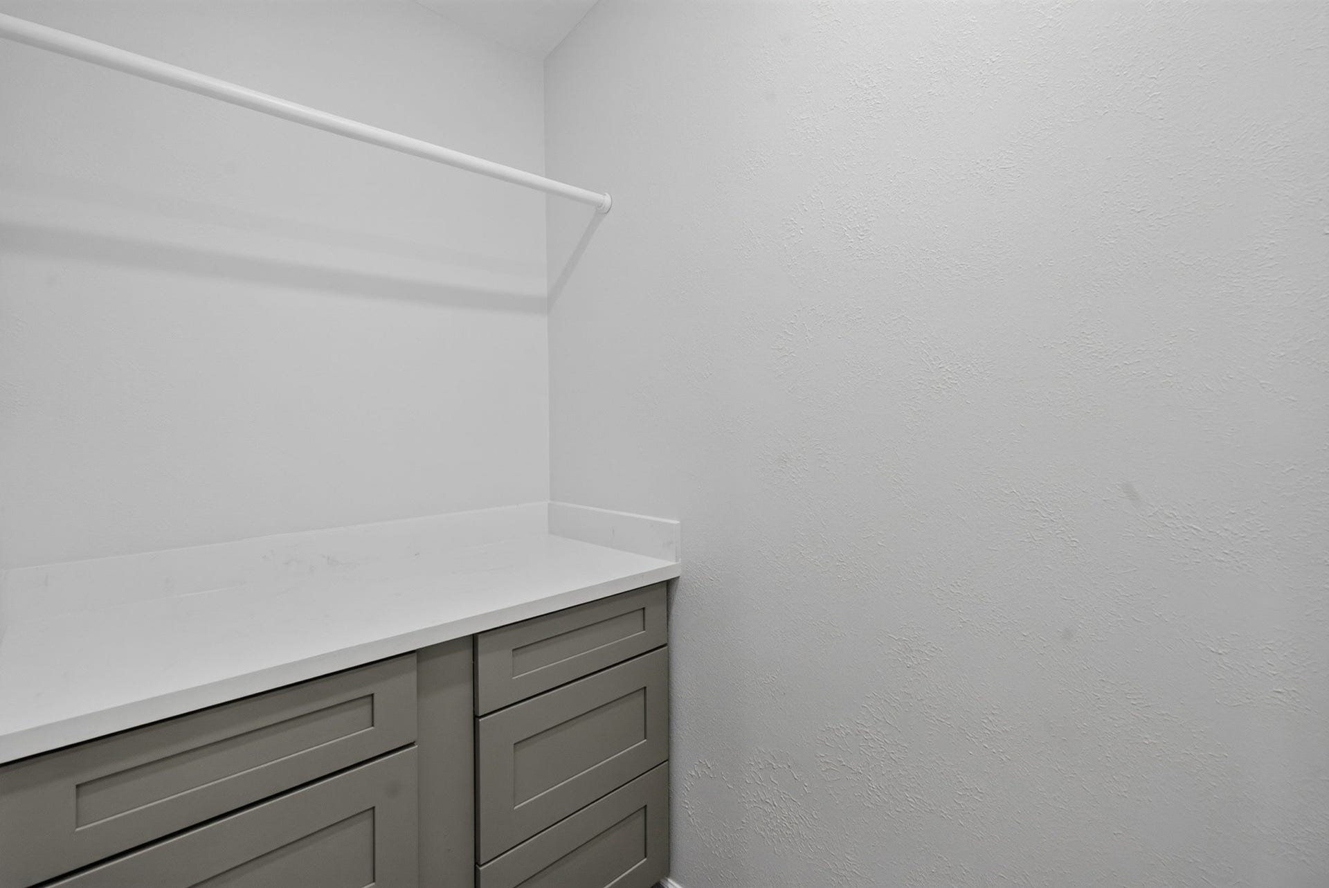 1123 Mayweather Lane, Richmond, TX 77406 Storage gets an upgrade with a dedicated walk-in closet offering built-in cabinetry and plenty of room to keep everything beautifully organized.