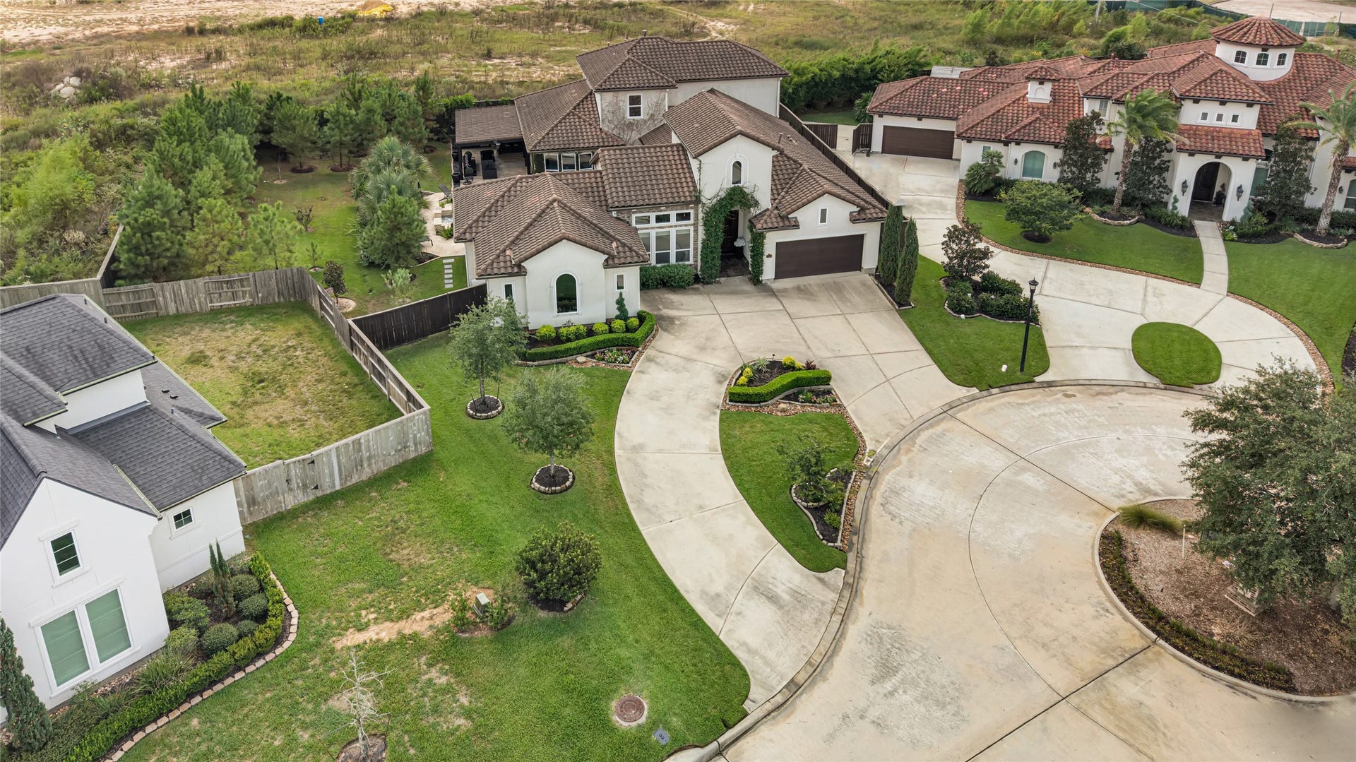 23610 Thortons Park Lane, Spring, TX 77389 Cul-de-sac living offering privacy and serene surroundings, perfect for peaceful enjoyment.