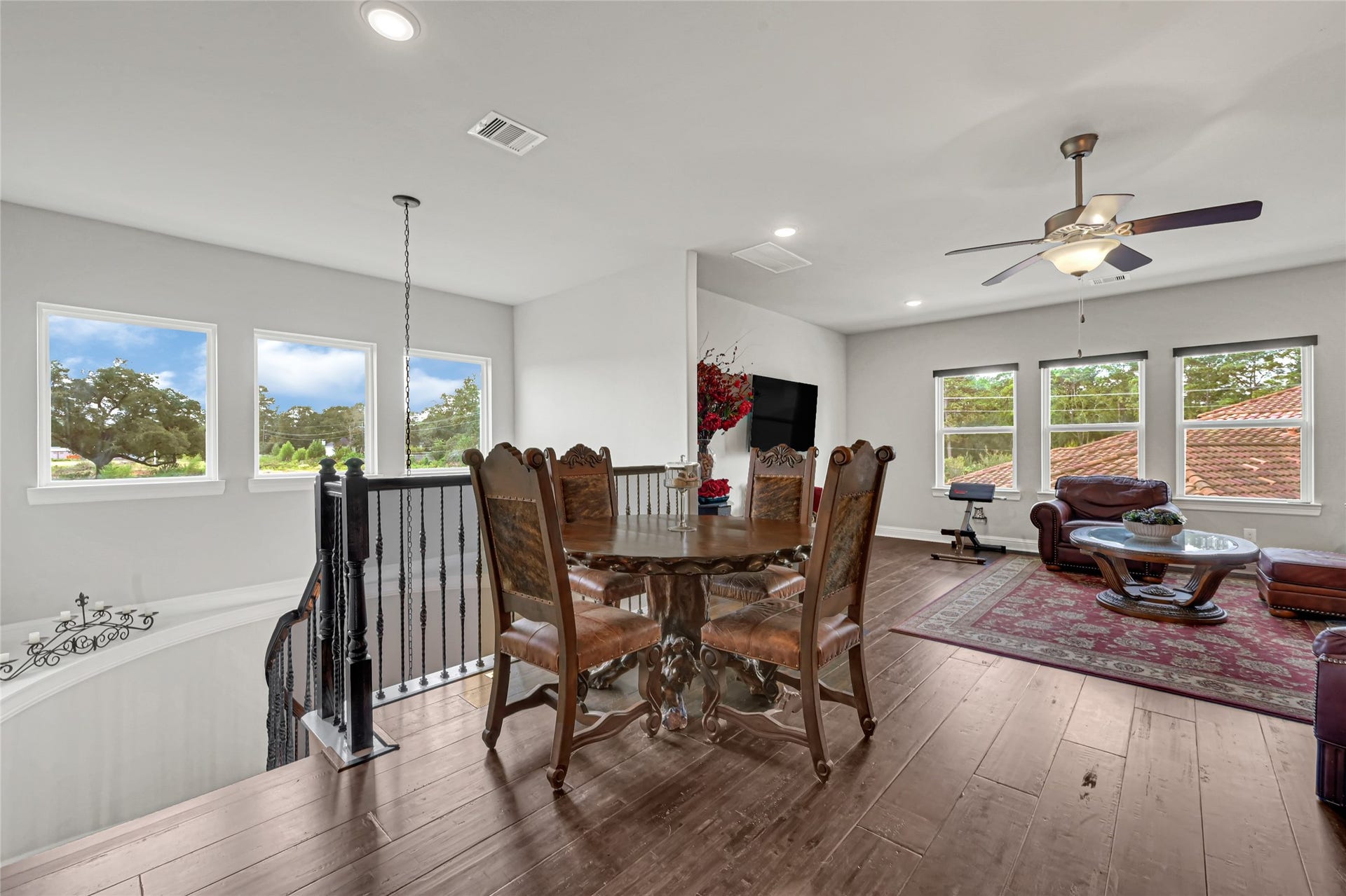 23610 Thortons Park Lane, Spring, TX 77389 Spacious second-floor game and flex room featuring an abundance of natural light.