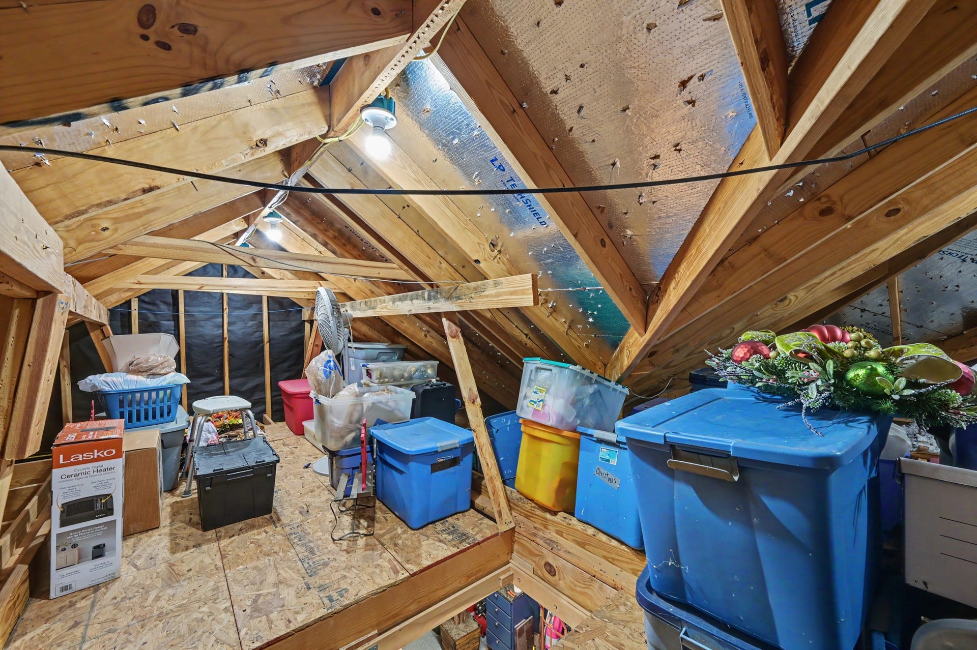 2039 Borthwick Lane, Conroe, TX 77301 Extra attic storage.