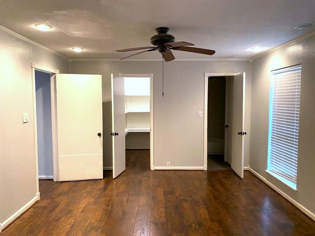 5353 Dora Street, #6, Houston, TX 77005 View of Bedroom showing third closet and entry into Bathroom