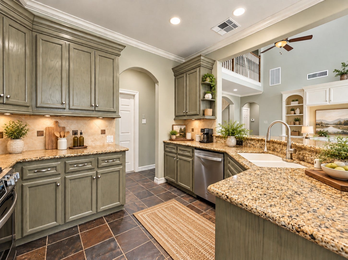 1504 Carriage Run W, Conroe, TX 77384 virtually staged