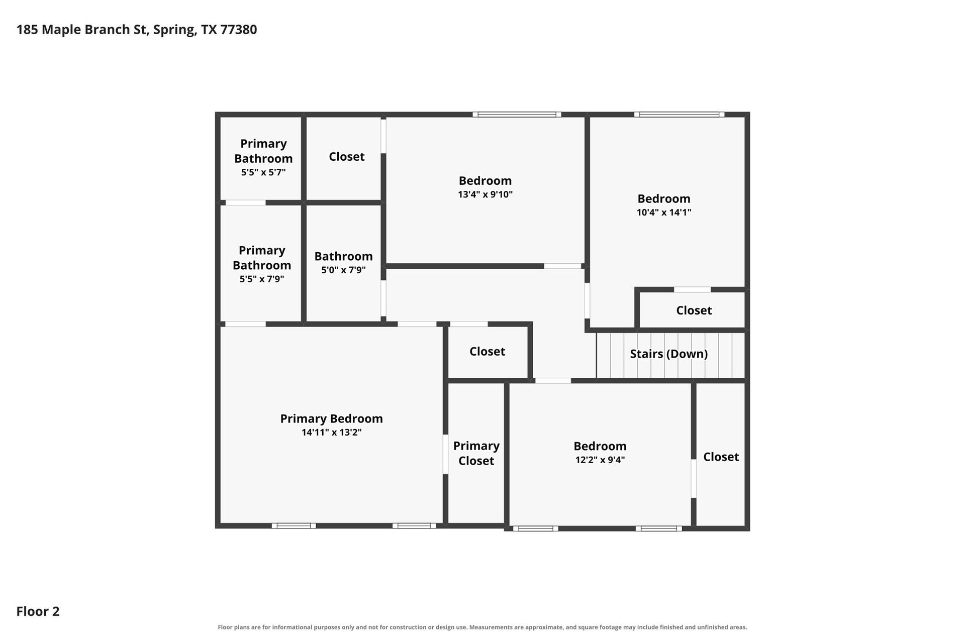 185 Maple Branch Street, The Woodlands, TX 77380 185 Maple Branch Street, The Woodlands, TX 77380