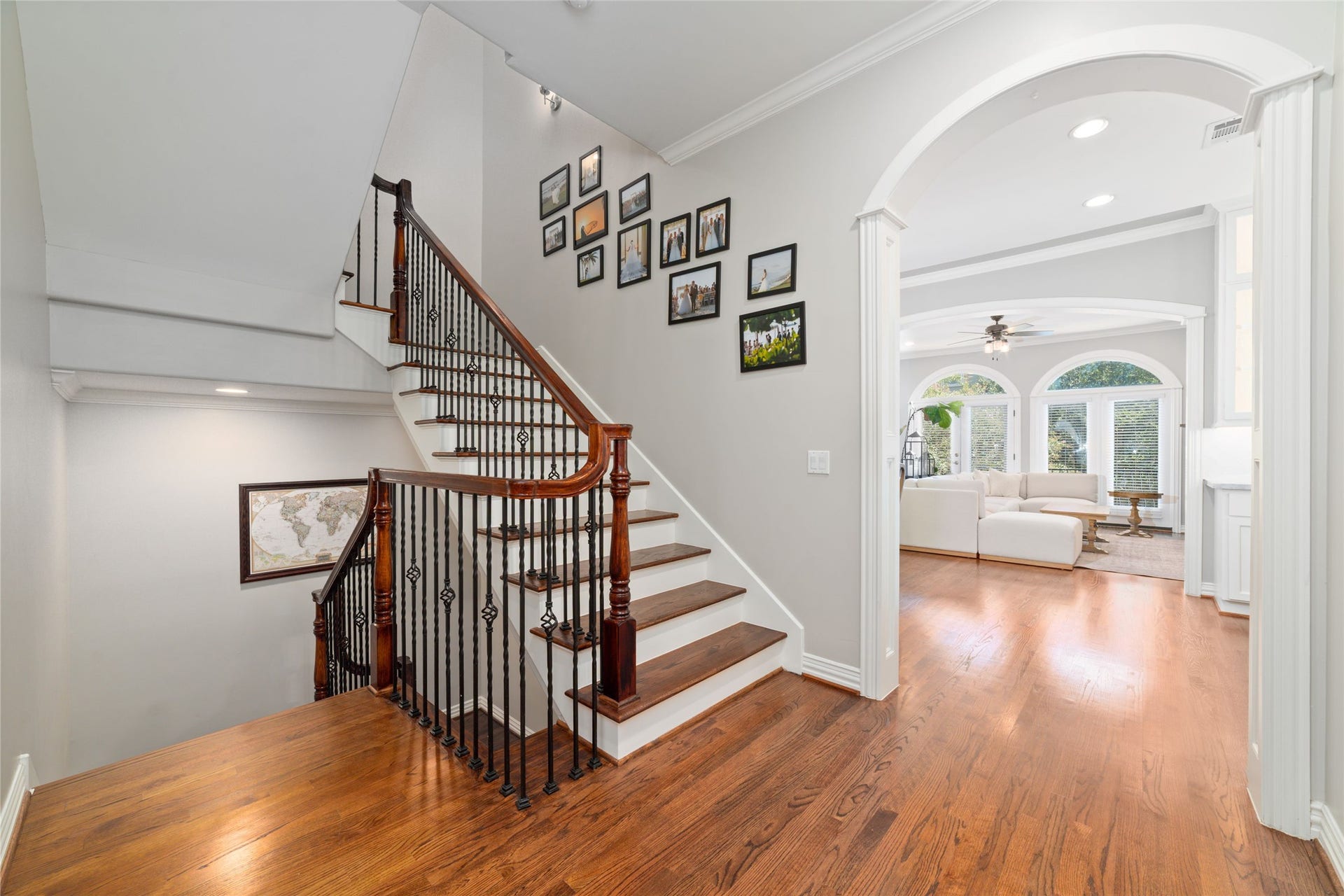 Second floor landing