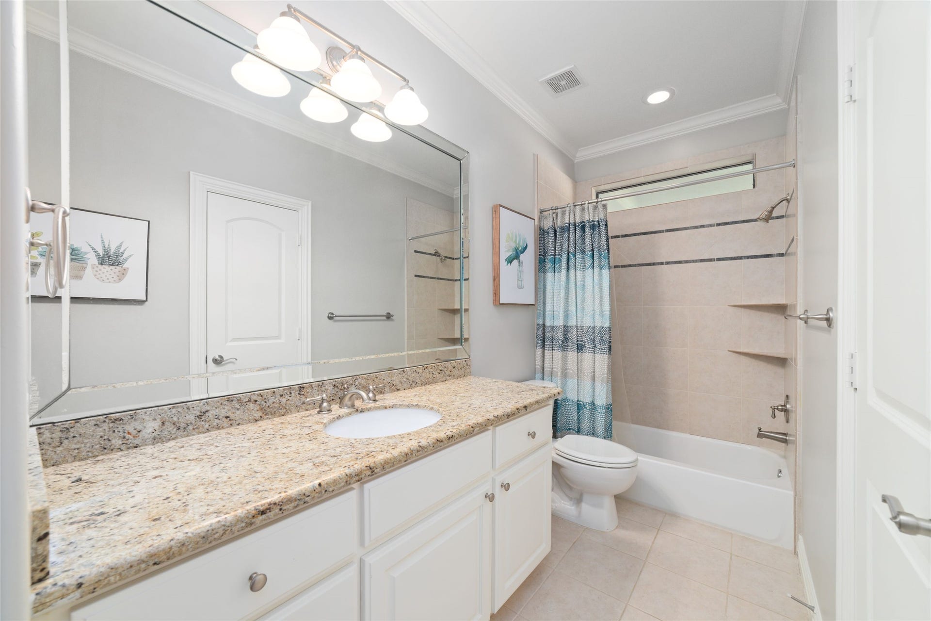 Downstairs secondary bathroom