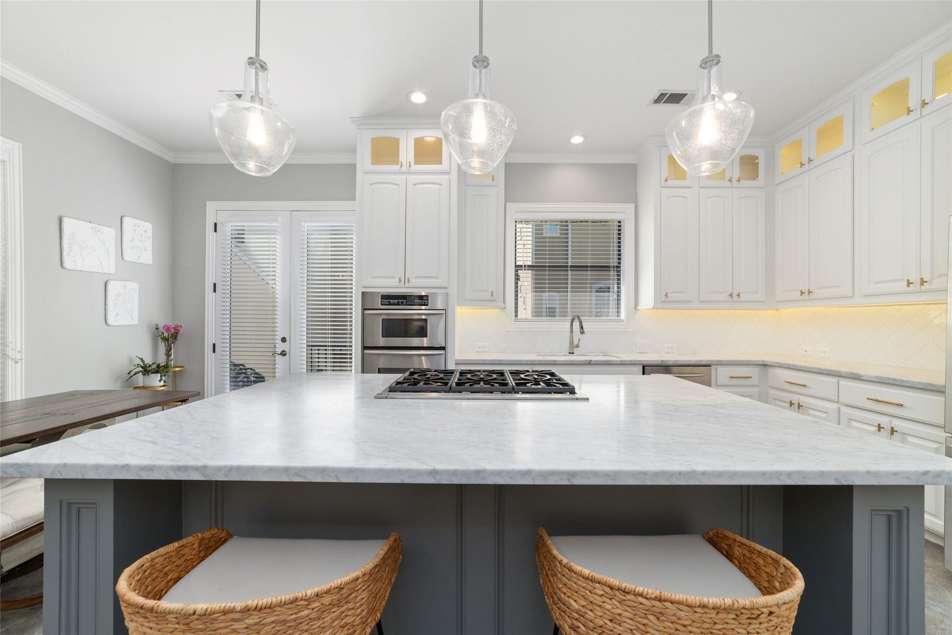 View of the updated Chef's Kitchen