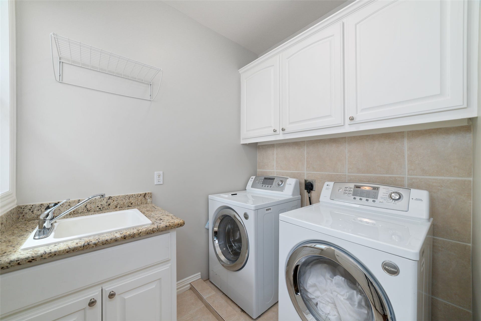 Laundry room located on third floor