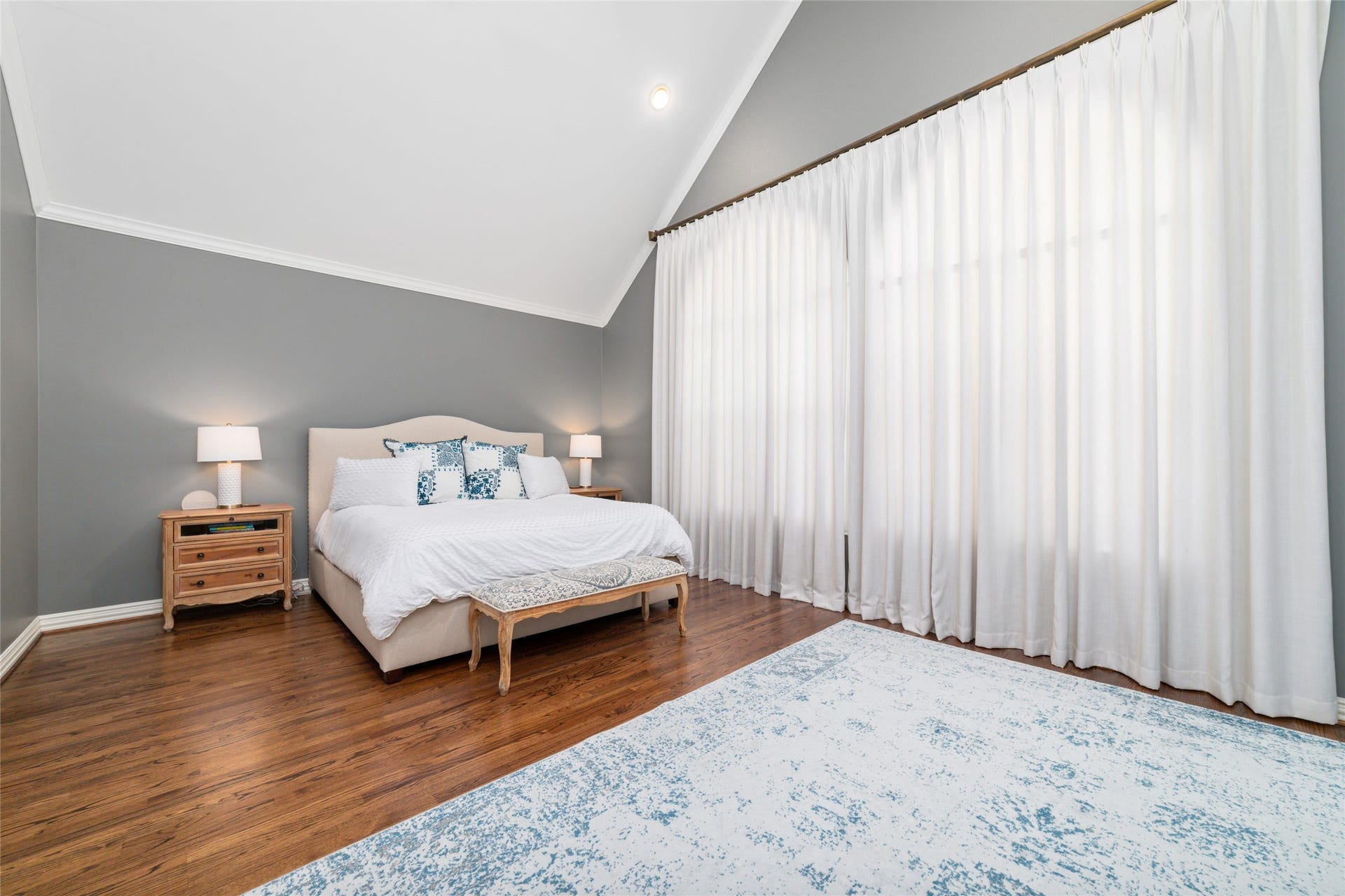 Another angle of the large primary suite