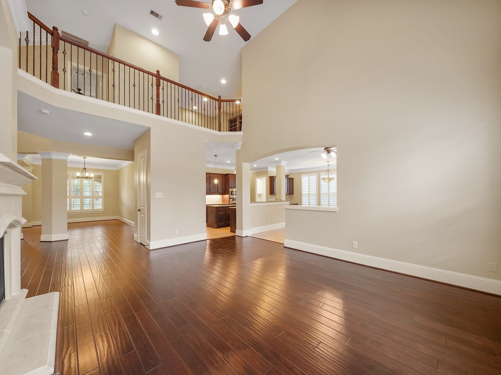 27710 Guthrie Ridge Lane, Katy, TX 77494 A few steps farther, the family room opens to the kitchen and breakfast area, keeping everyday moments close while entertaining.breakfast area