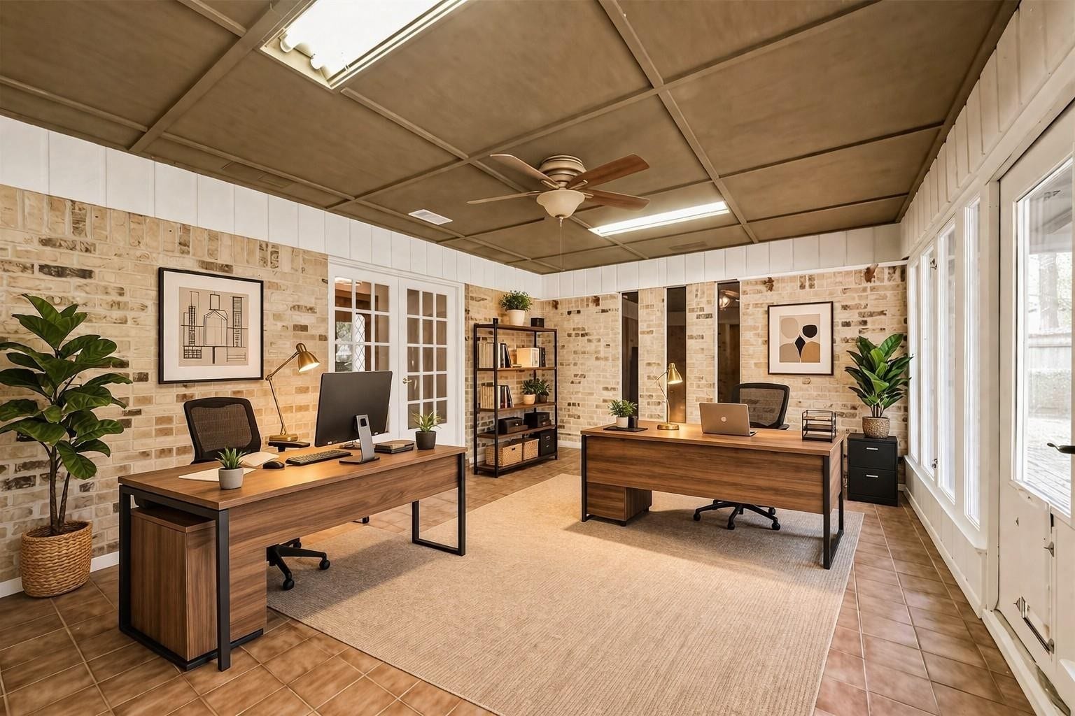 410 Riverside Drive, Alvin, TX 77511 Virtually staged with another idea of what this room could be used for.