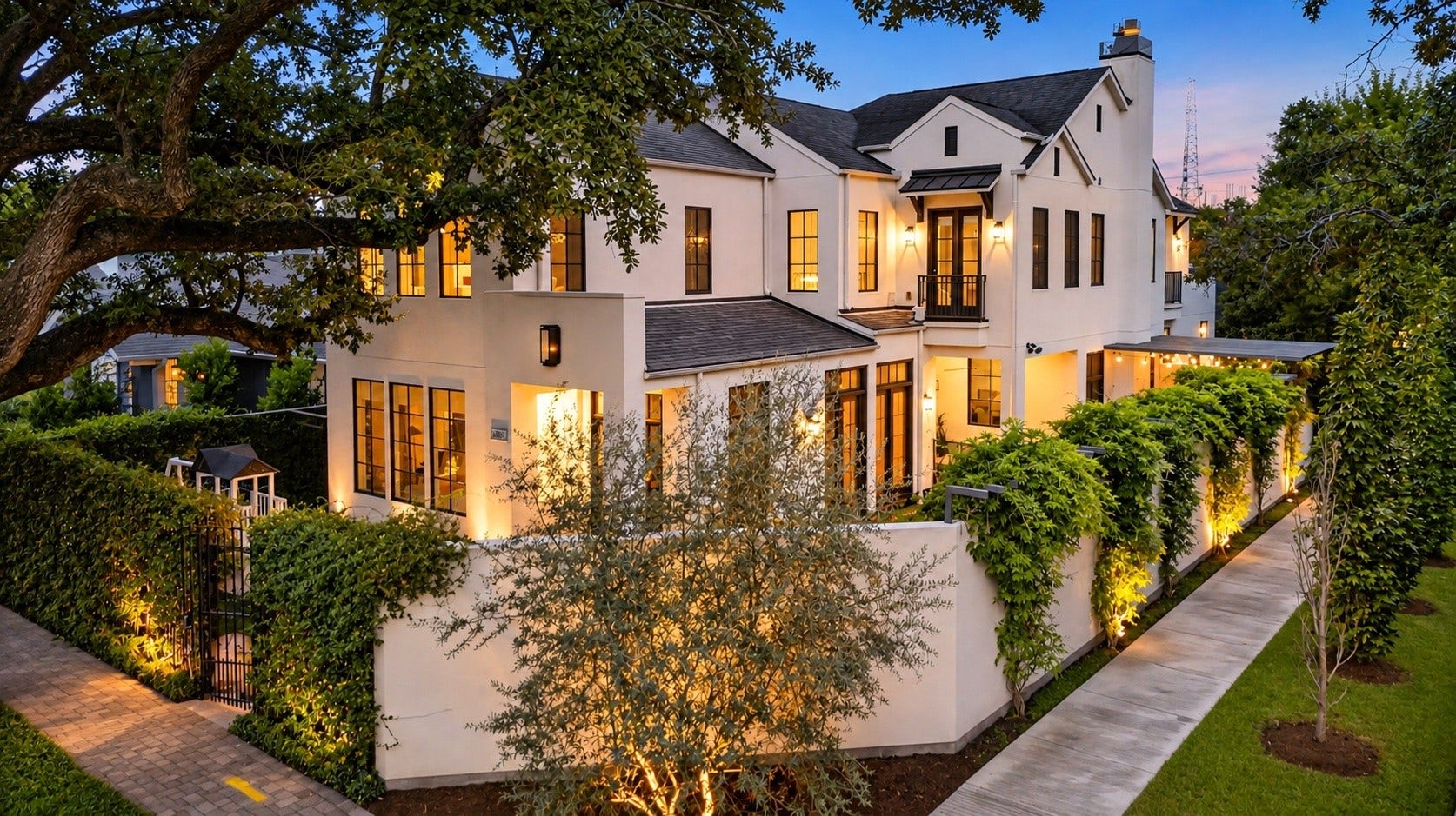Welcome to 1309 Marshall. A beautiful home in the middle of the city that feels secluded