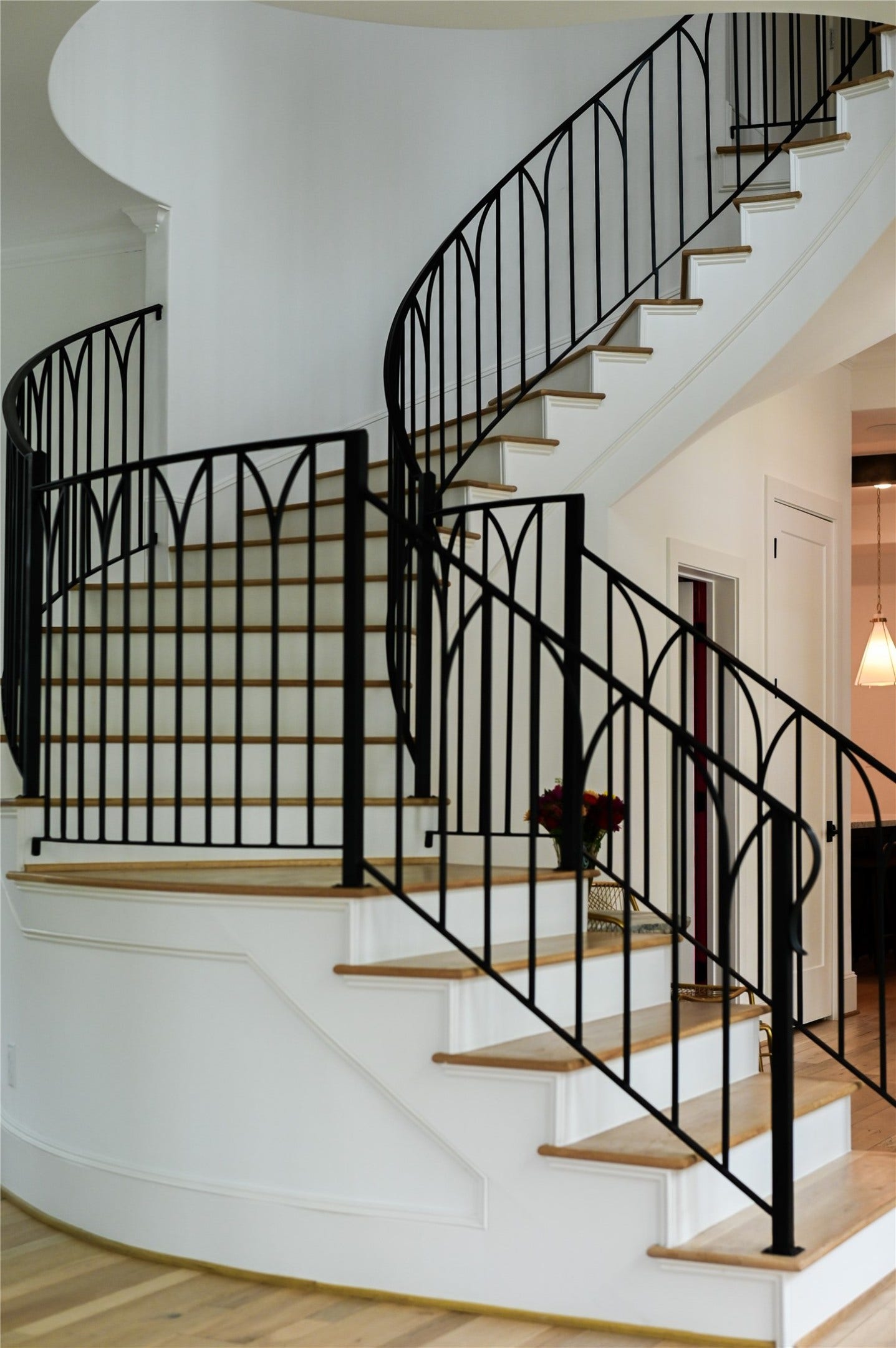 Stunning spiral staircase