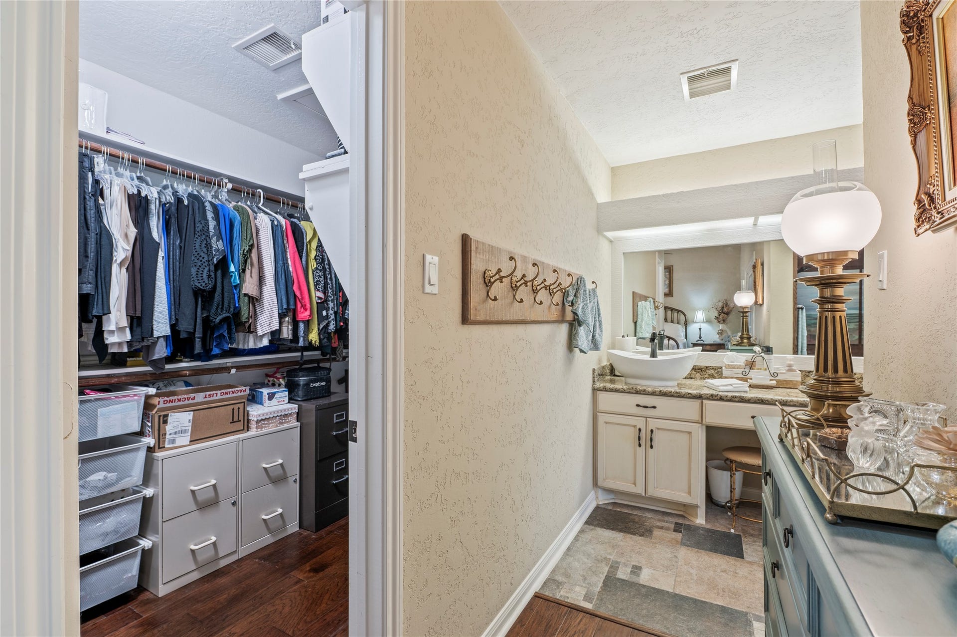 16530 Space Center Boulevard, Houston, TX 77058 Large walk in closet adjacent to the primary bath and bedroom.